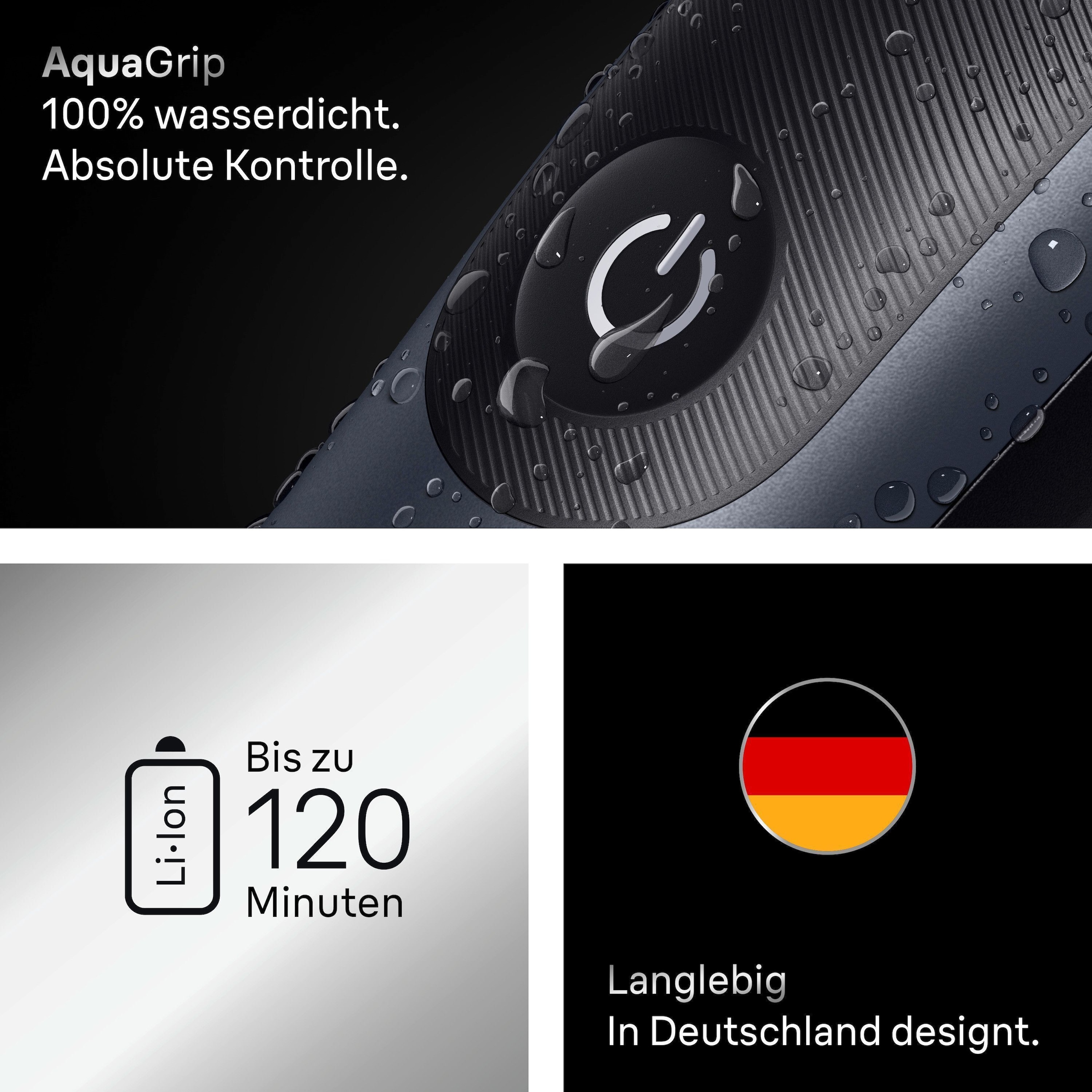 Braun Haarschneider »Braun All-in-One Series 7, 11-in-1 Groomingset«, 120 Min Akku, SkinGuard-Technologie, AquaGrip für Unterwassernutzung