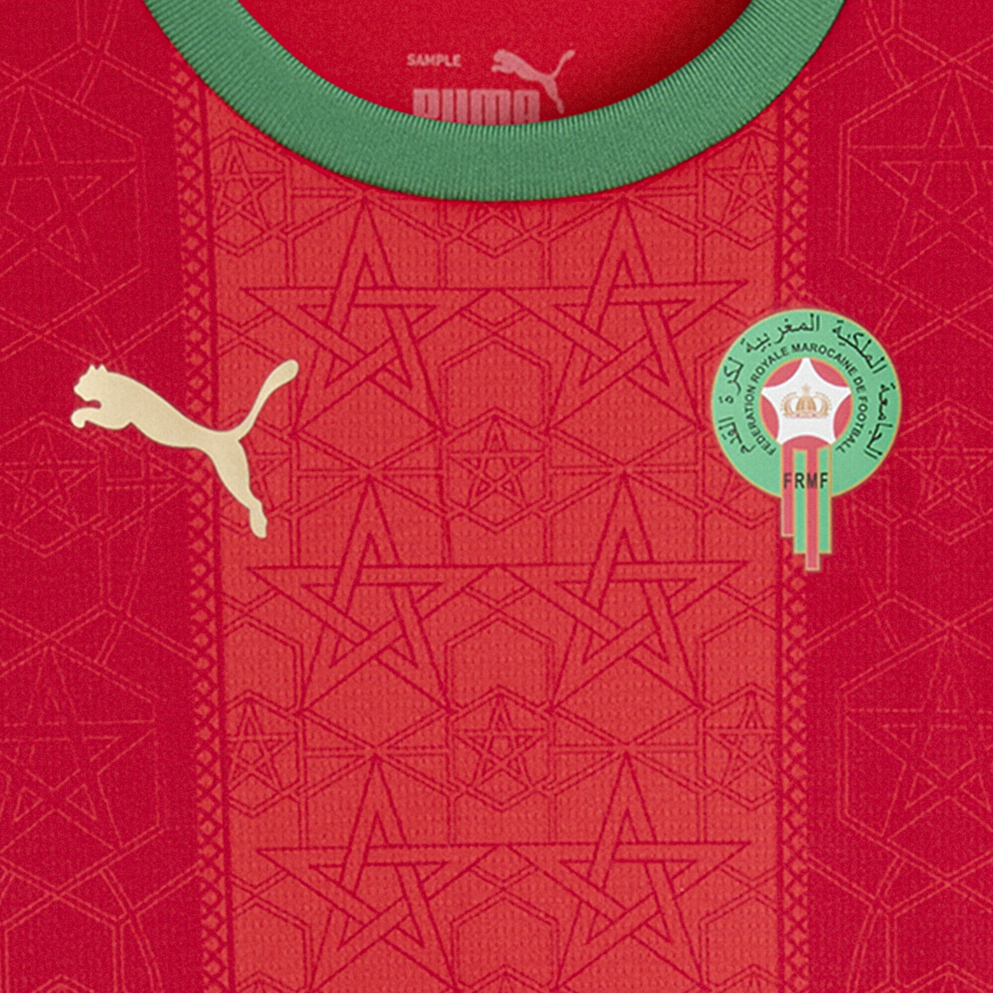 PUMA Trainingsshirt »Marokko 2025 Heimtrikot Mini-Kit Kinder«