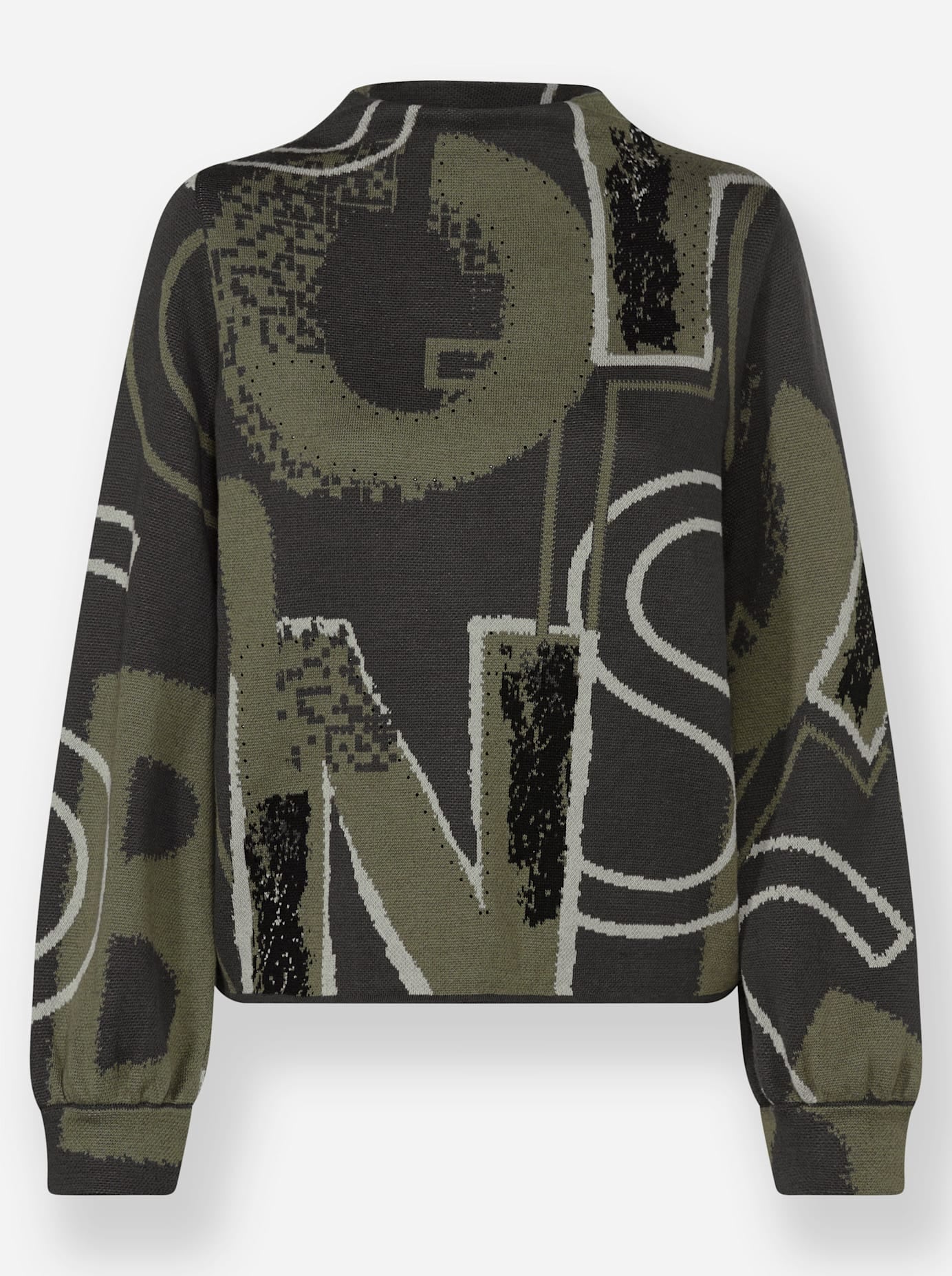 heine Strickpullover »Druck-Pullover«