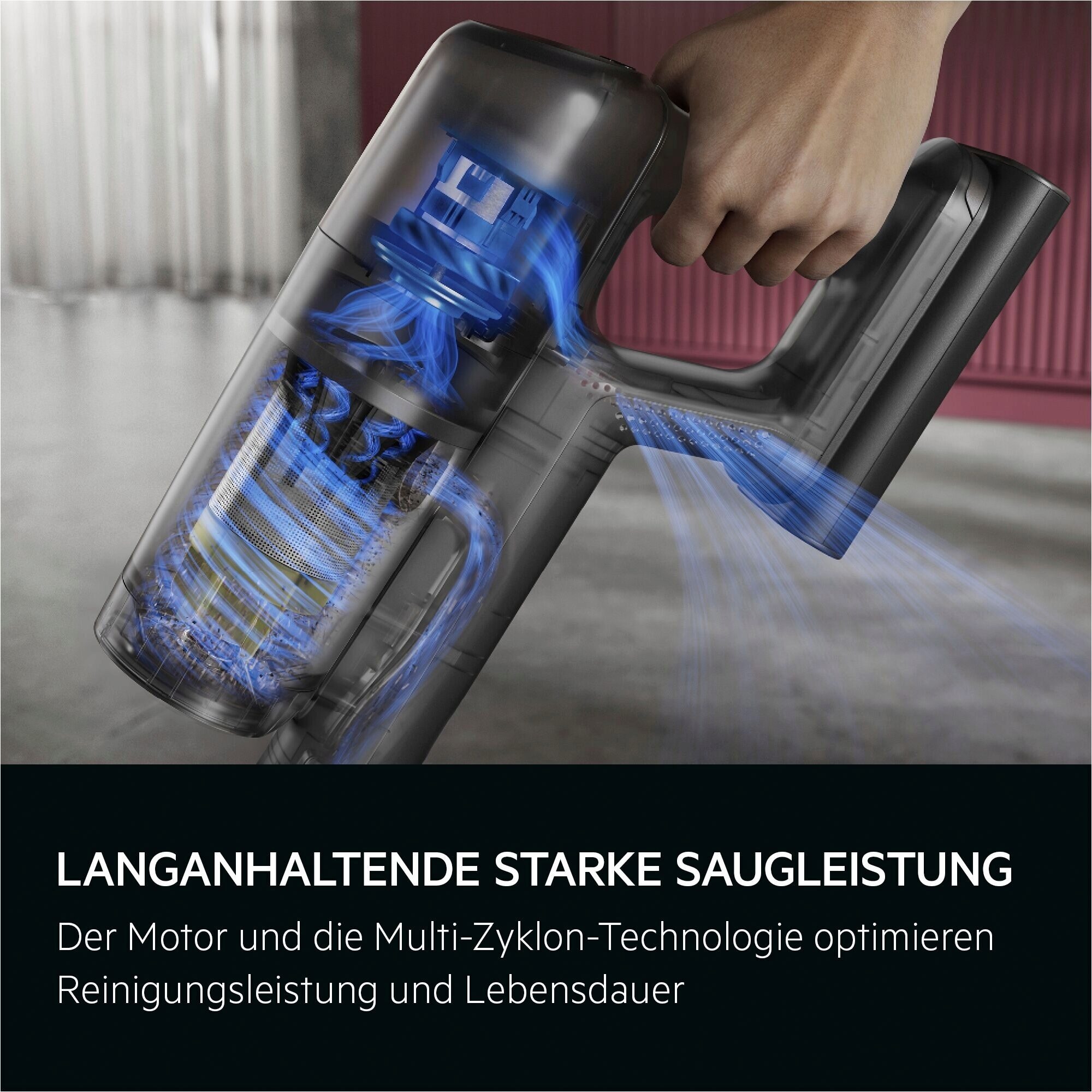 AEG Akku-Hand-und Stielstaubsauger »AP72UB21ES« Leistungsstark-HEPA-Filter; hygienischer All-in-One Station