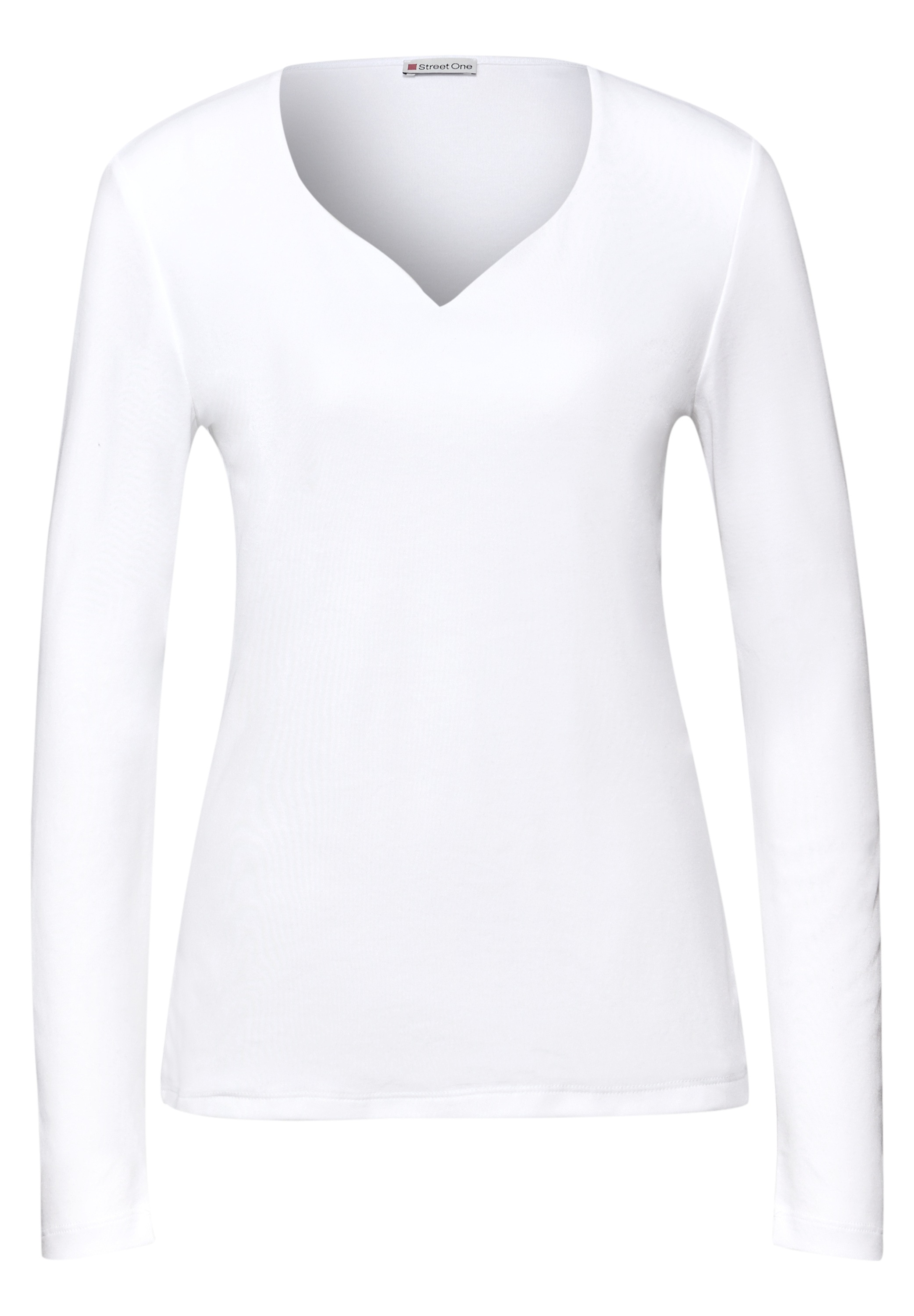STREET ONE Langarmshirt im soften Baumwoll-Mix
