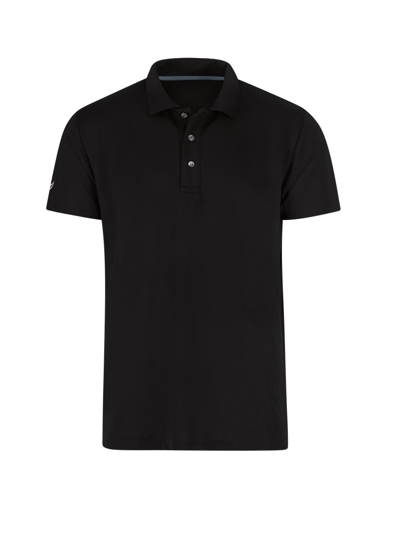 Polyester Trigema Poloshirt »TRIGEMA Poloshirt aus mit | BAUR ▷ für Knopfleiste«