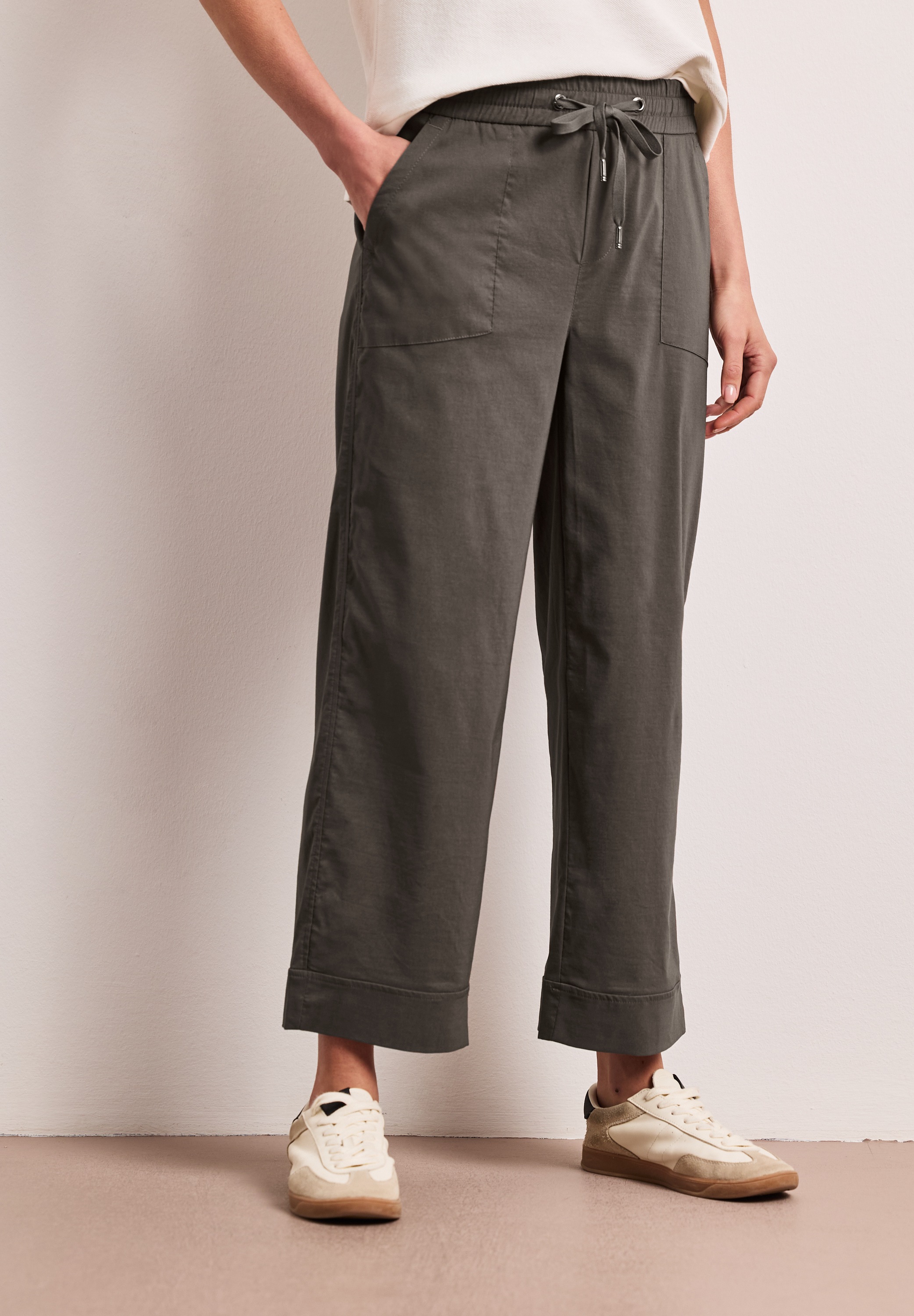 STREET ONE Bermudas  High Waist