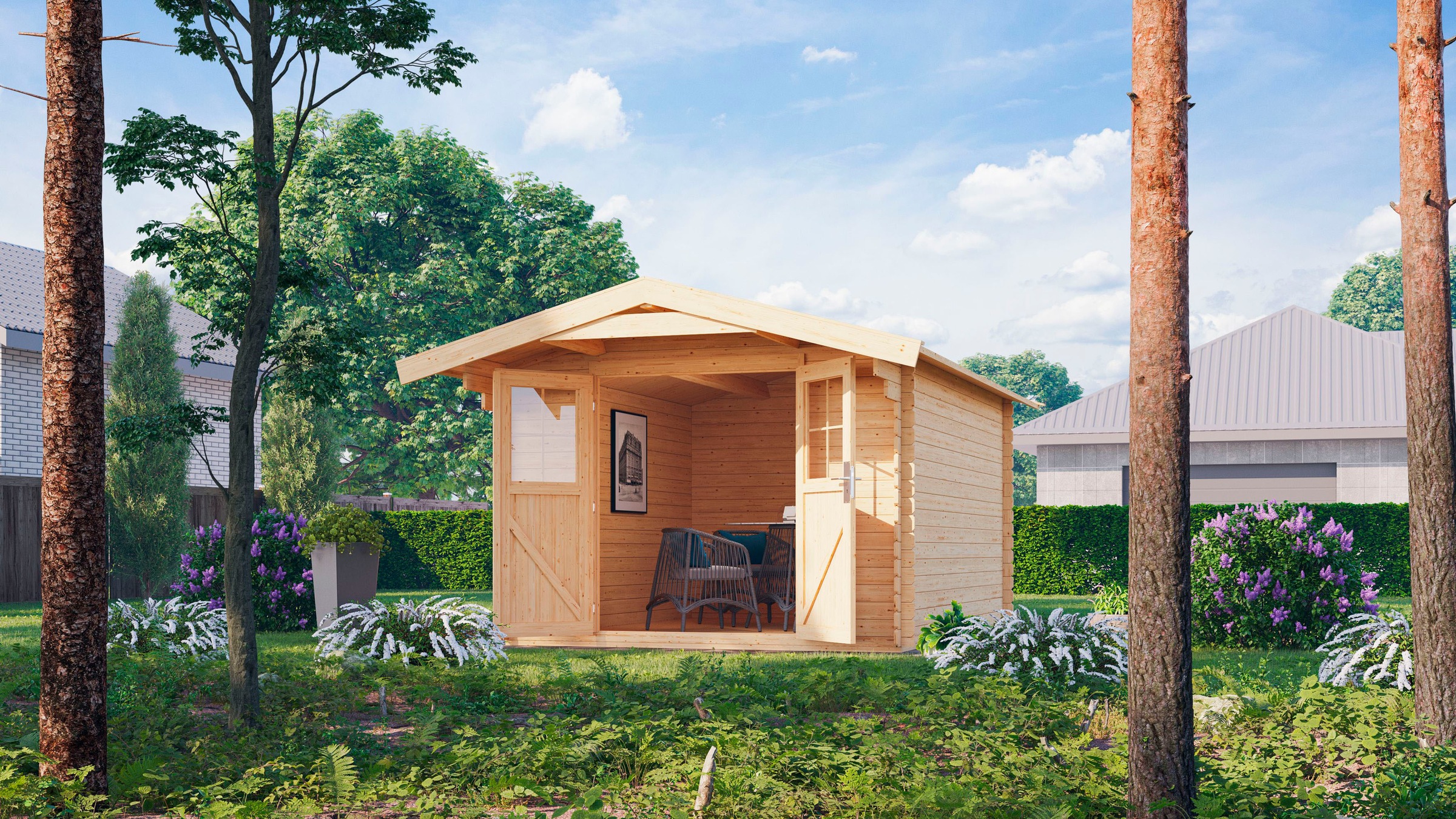 KONIFERA Gartenhaus 