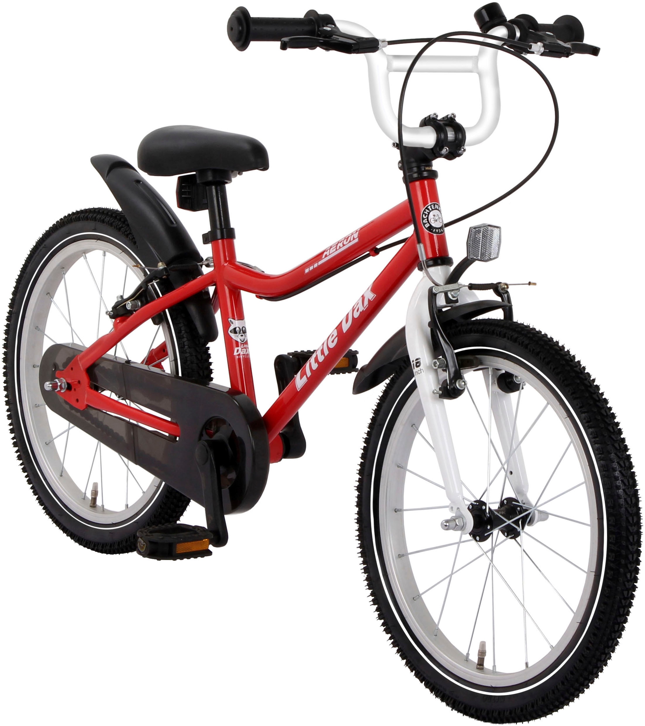 Bachtenkirch Kinderfahrrad »16" Little-Dax "AERON", rot« 1 Gang ohne Schaltung