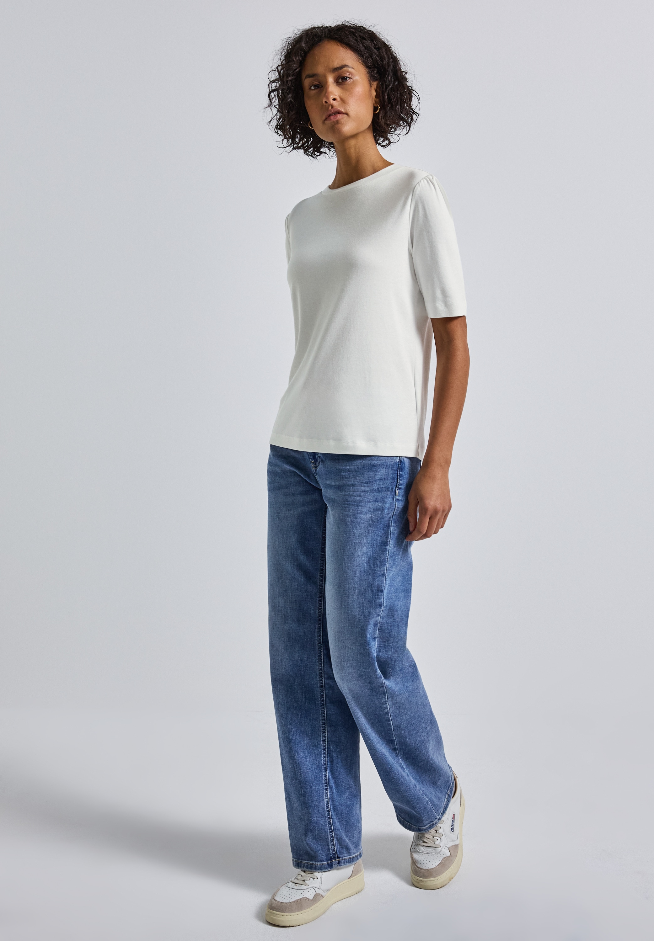 STREET ONE T-Shirt, im soften Baumwoll-Mix