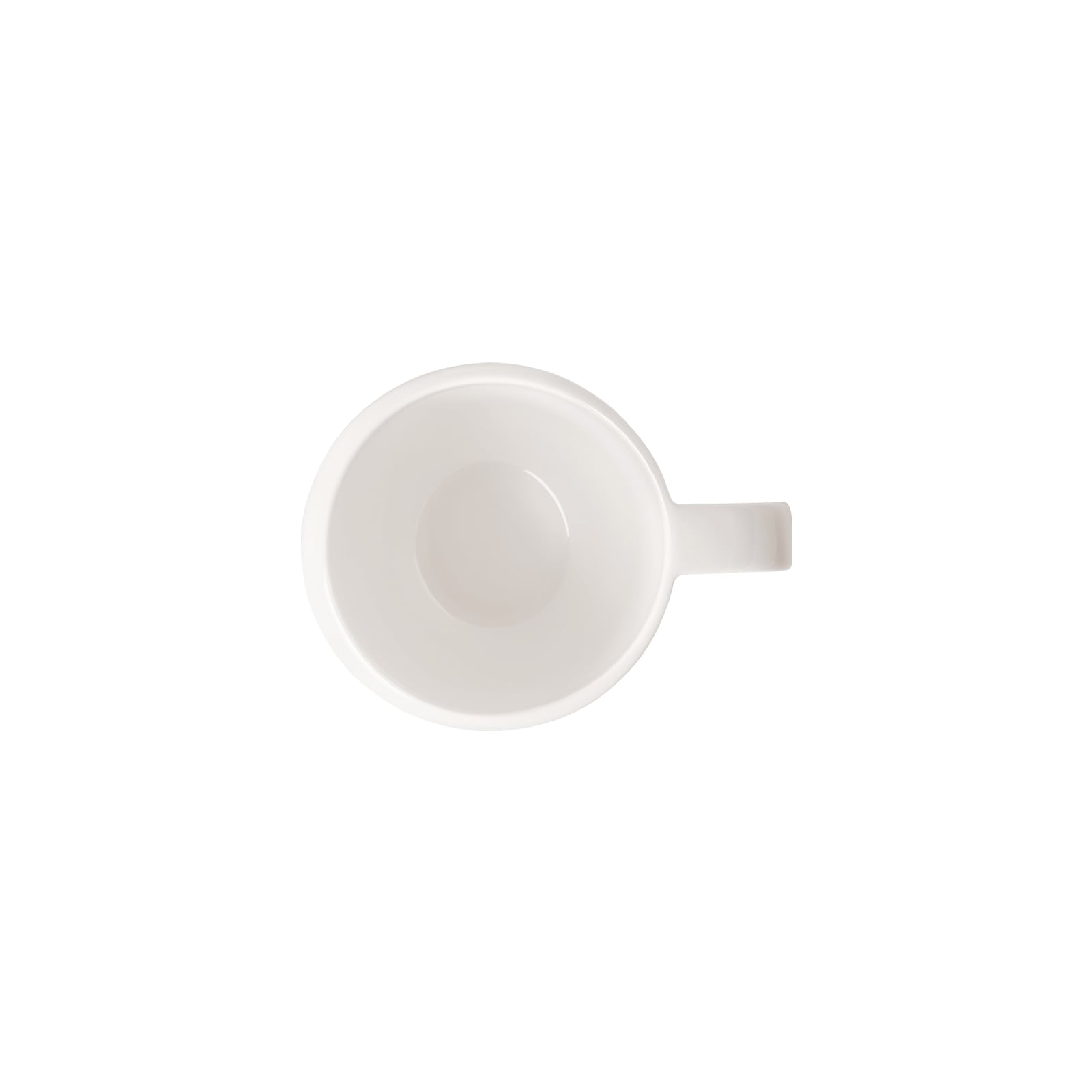 Villeroy & Boch Becher »Becher mit Henkel NewMoon 390 ml 6er Set weiß«