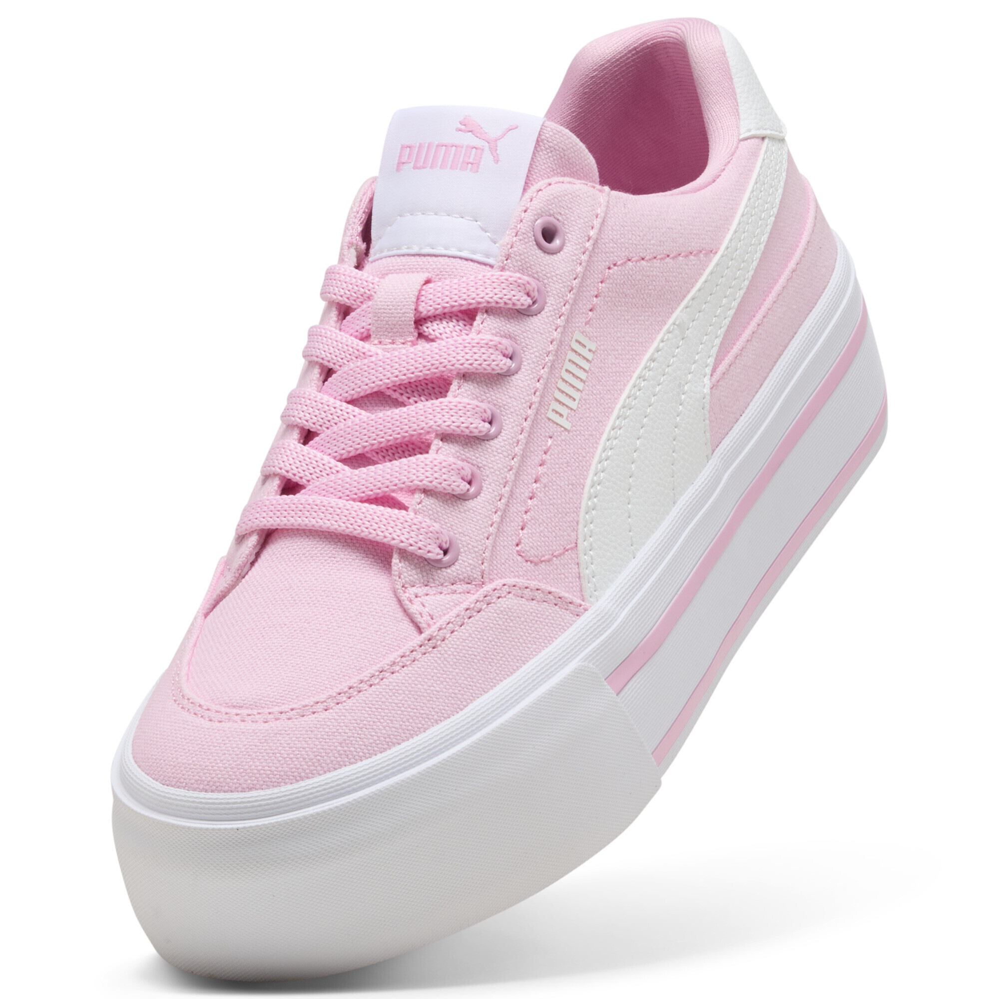 Puma Court Classic Vulc Platform Sneakers Pink 39 6