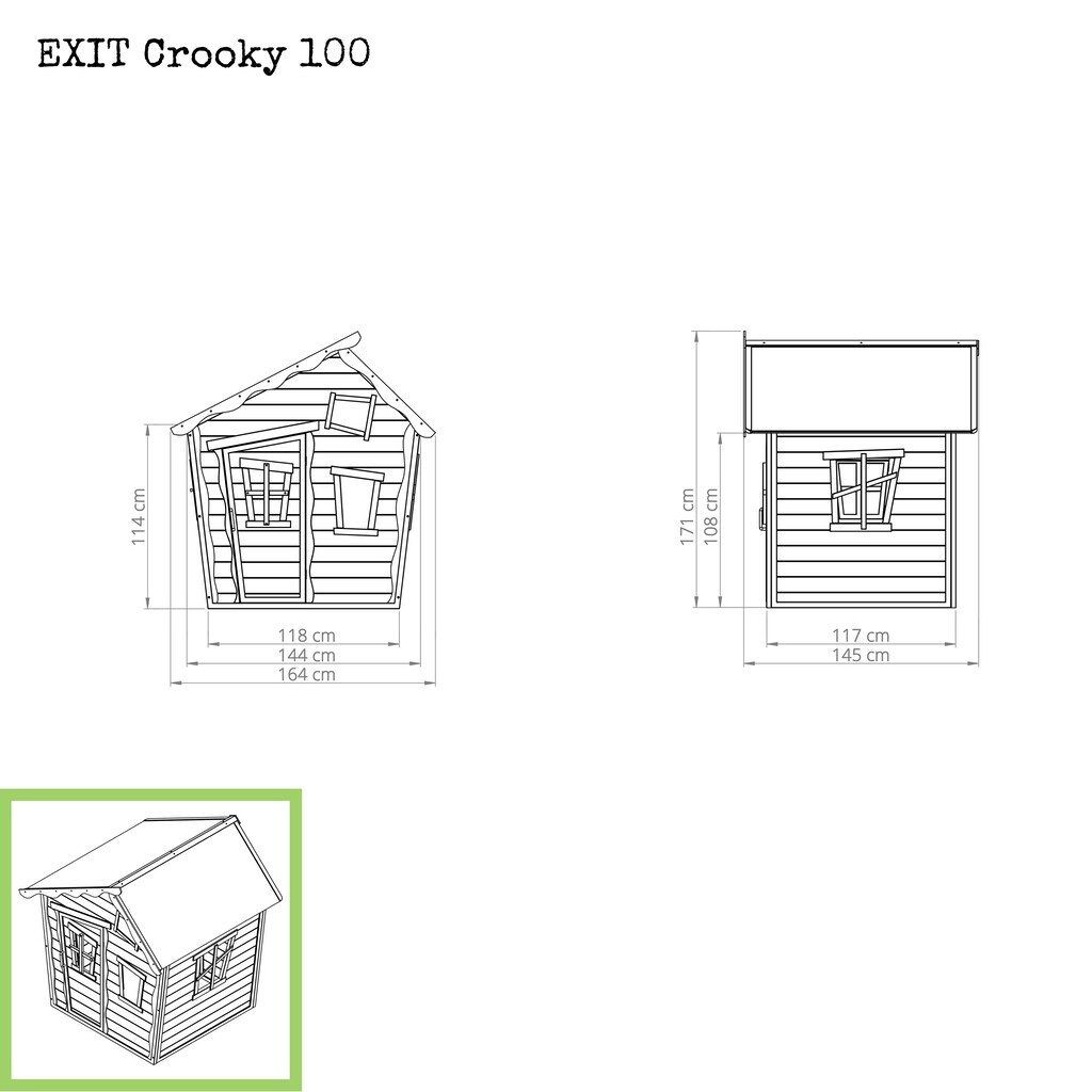 EXIT Spielhaus »Crooky 100«