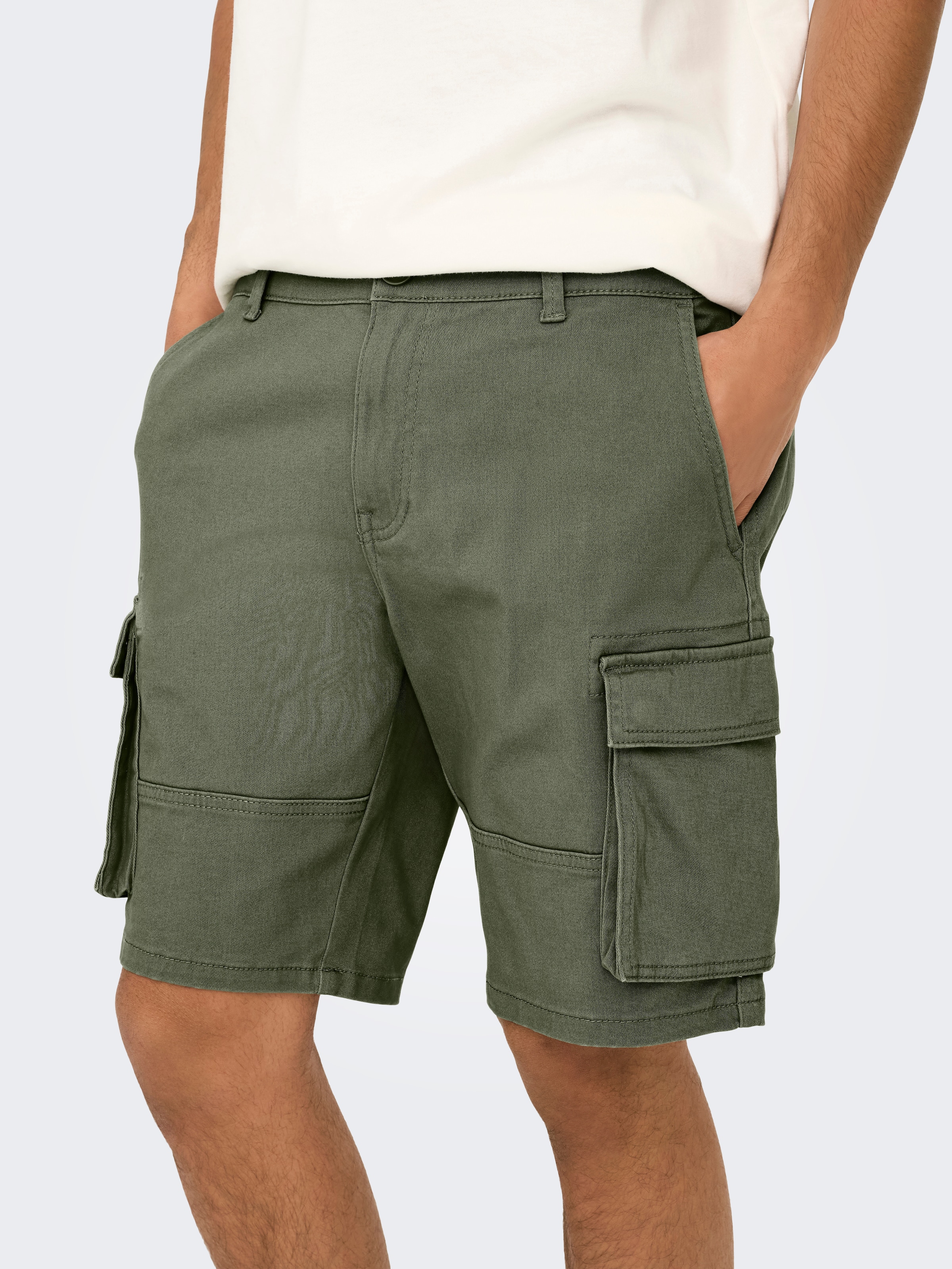 ONLY & SONS Cargoshorts »ONSCAM STAGE CARGO SHORTS 6689 LIFE NOOS«