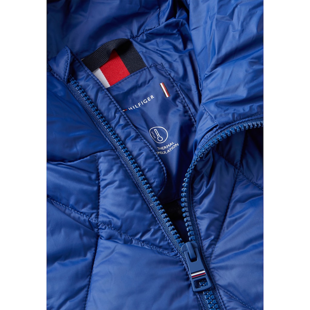 Tommy Hilfiger Steppjacke »CL HOODED QUILTED JACKET«, mit Kapuze