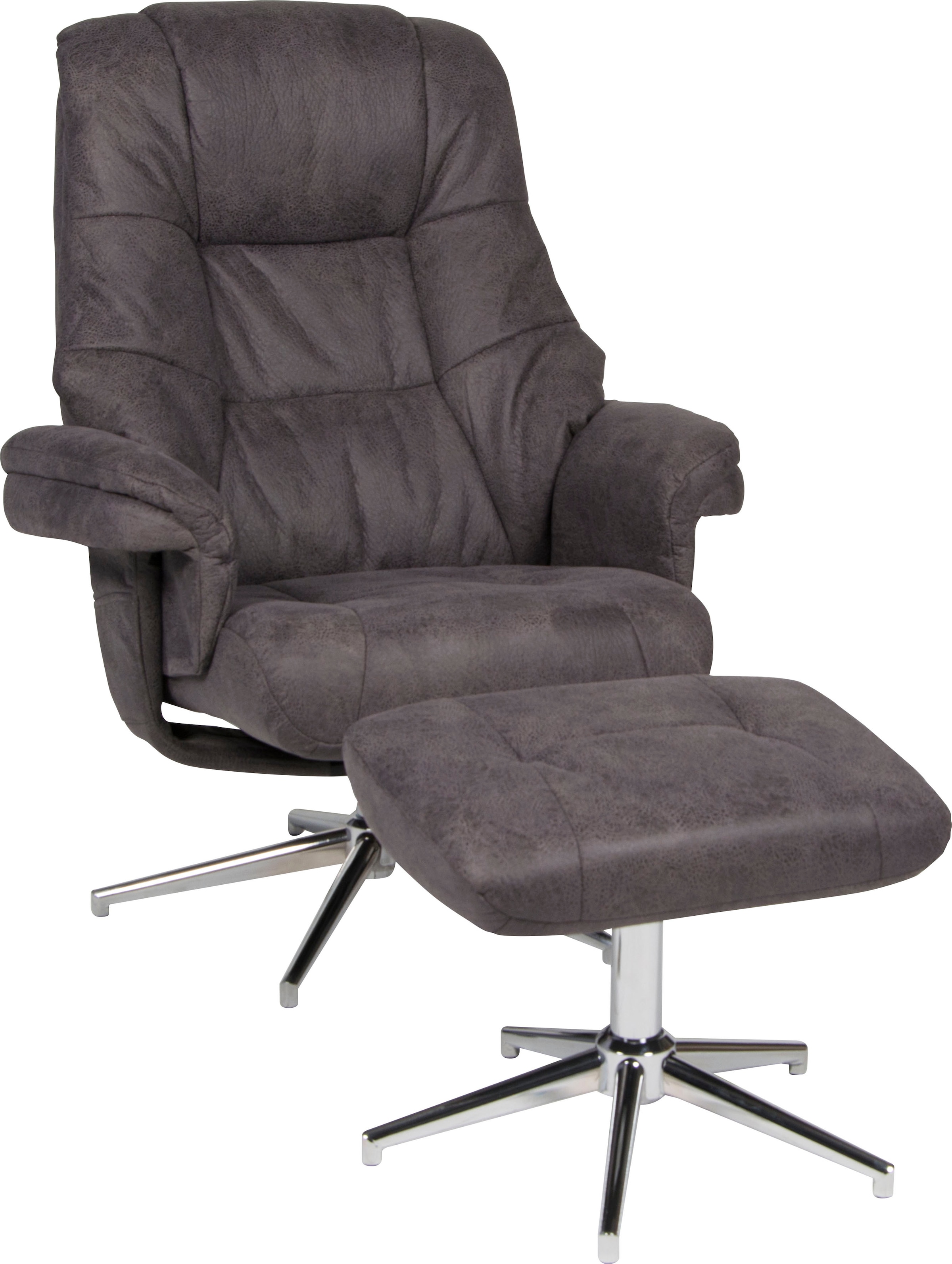 TV-Sessel »Burnaby«, mit Hocker und Relaxfunktion, 360 Grad drehbar