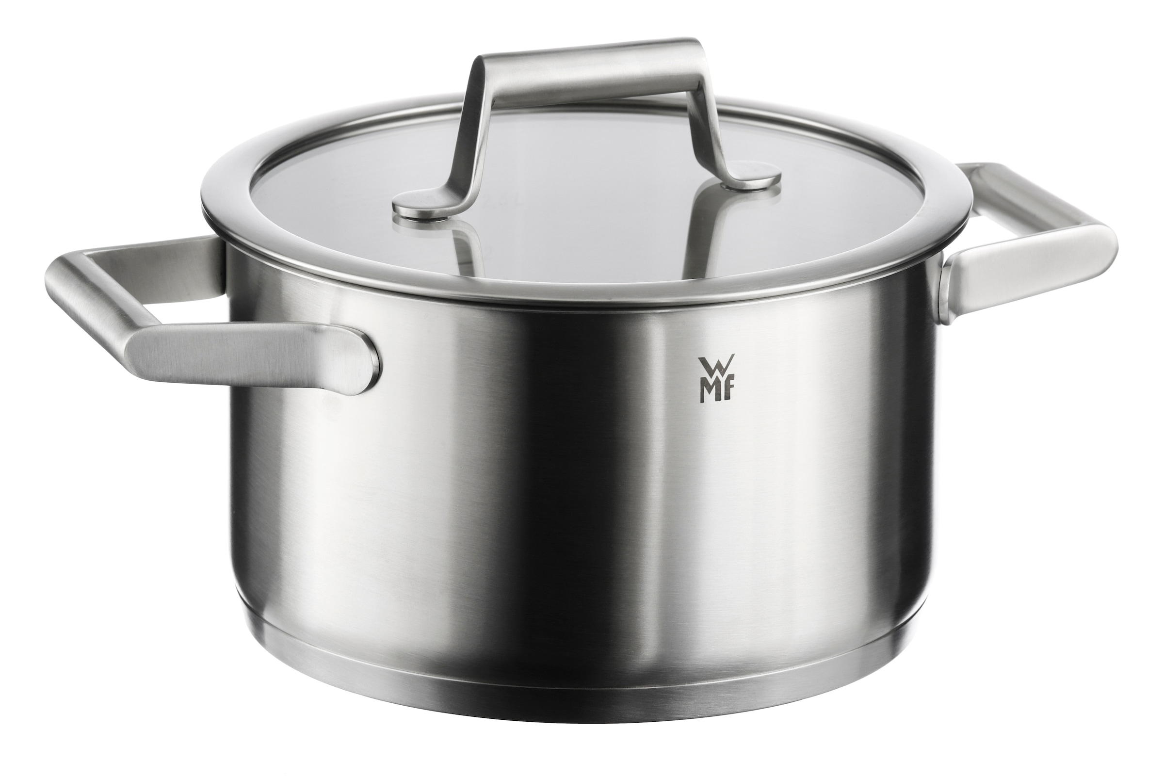 WMF Topf-Set »Comfort Line«, 5-teiliges Kochtopf Set mit Glasdeckel, mattiert, Cromargan® Edelstahl Rostfrei 18/10, für alle Herdarten geeignet