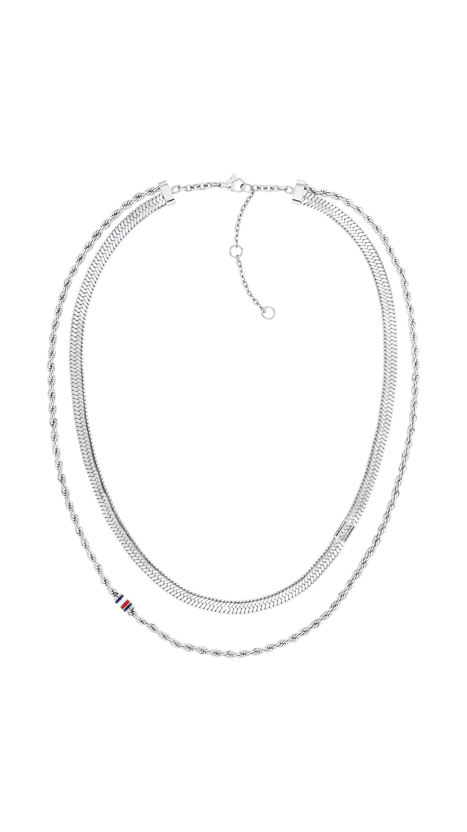 Tommy Hilfiger Collier Layse Silver One Size Femme 2