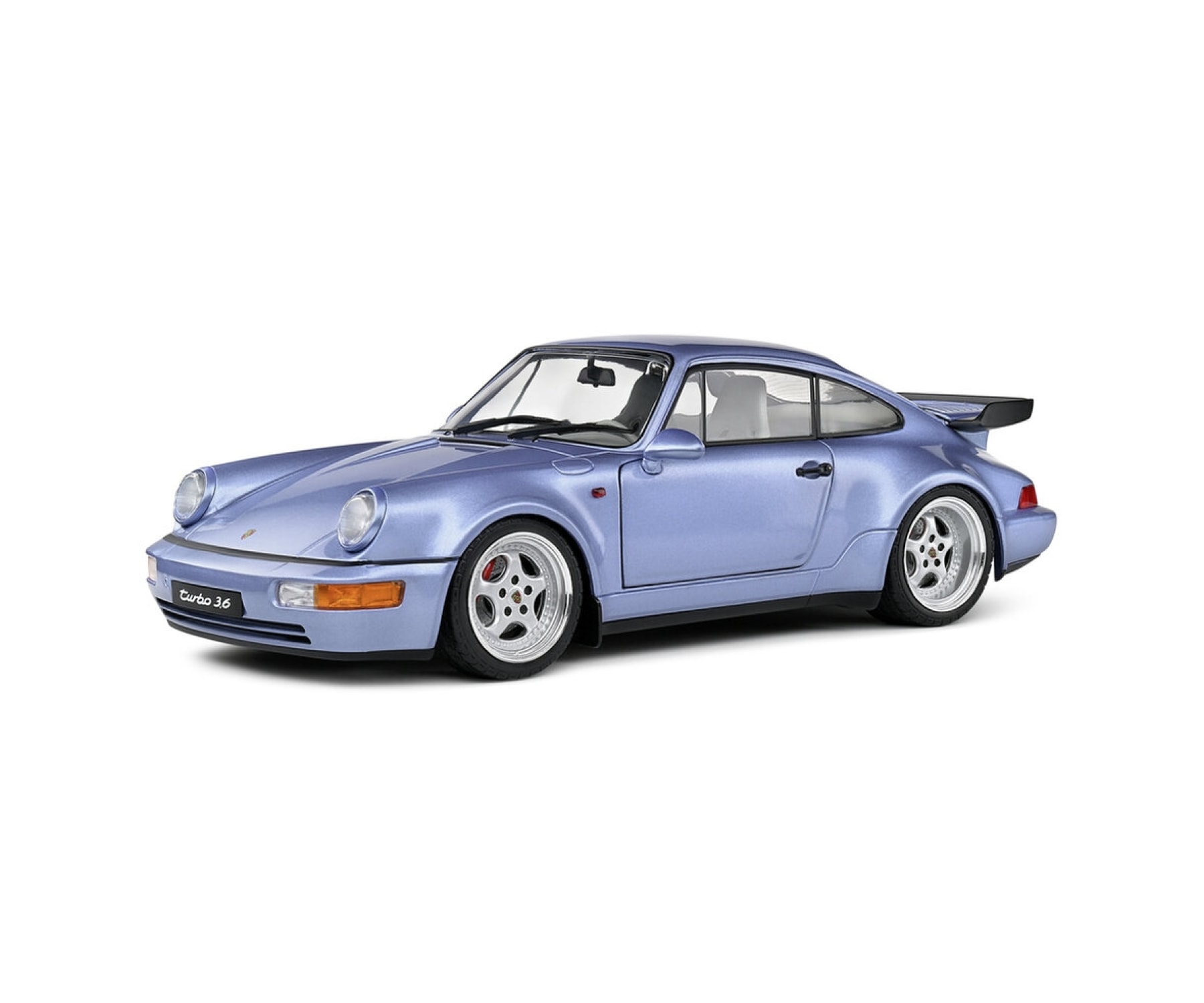 SOLIDO Kinder Modellauto "Porsche 911 (964) Turbo", blau, Metall, Modellfahrzeuge