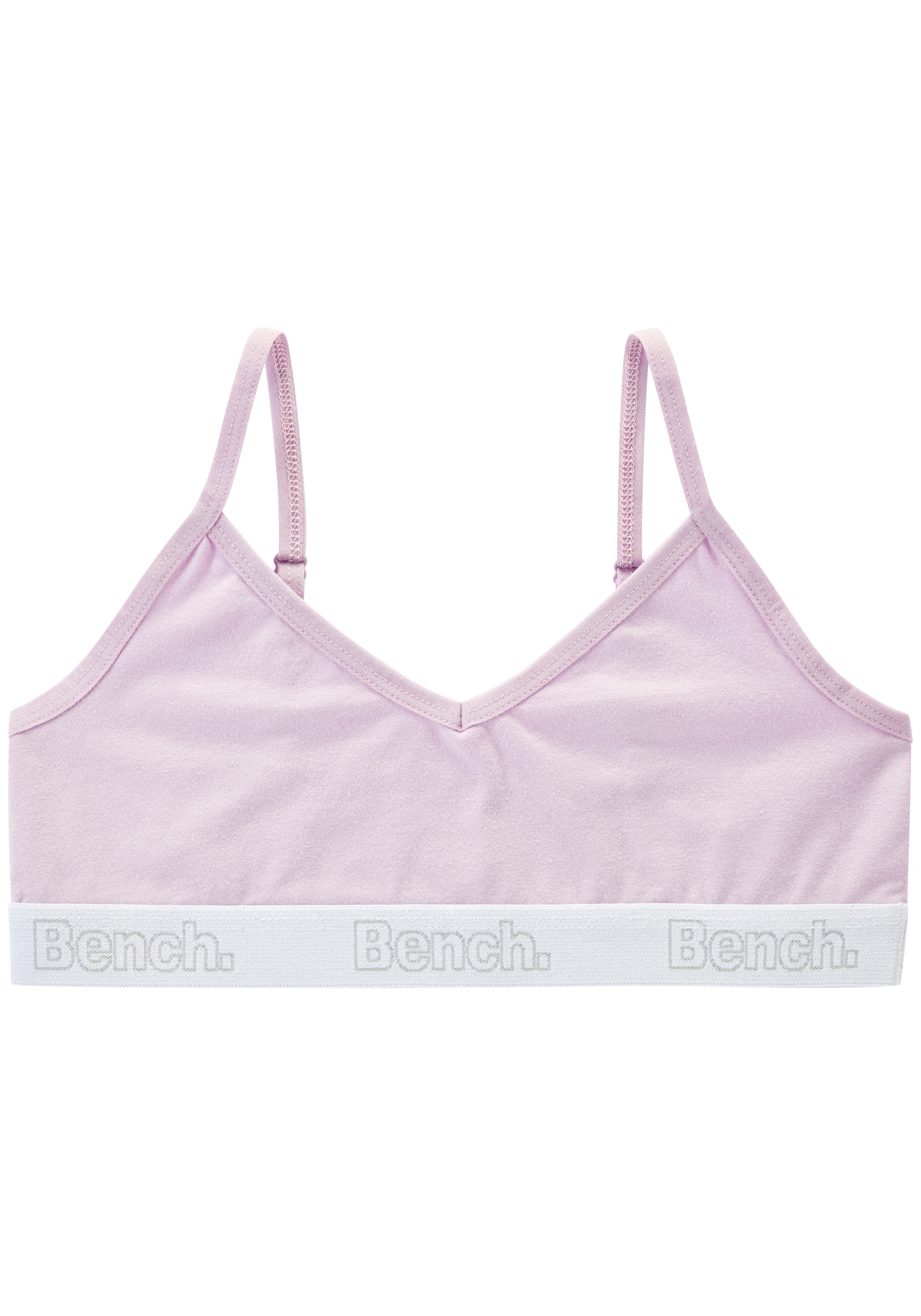 Bench. Bustier Packung, 2 tlg. mit weichem Logo-Bündchen
