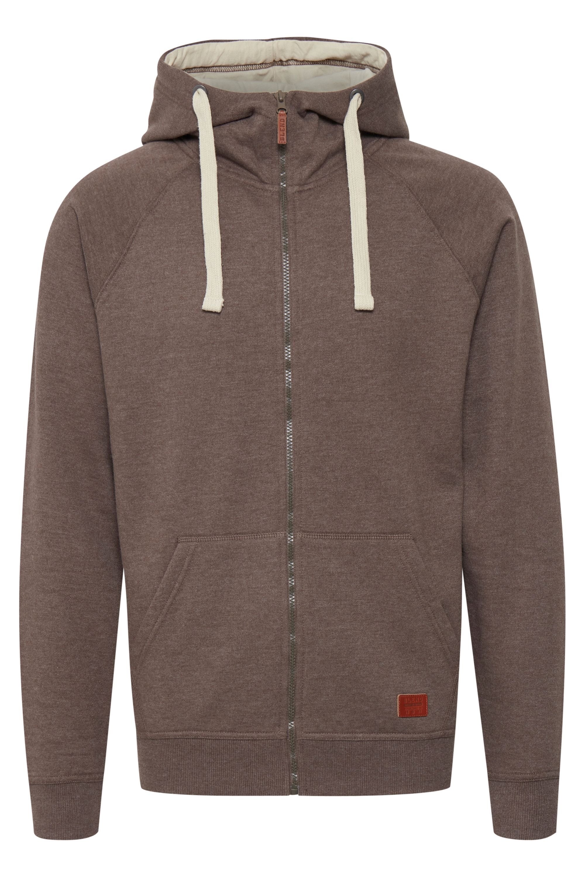 Blend Kapuzensweatjacke "BHSpeedy" Stilvolle Kapuzensweatjacke mit hochabsc günstig online kaufen