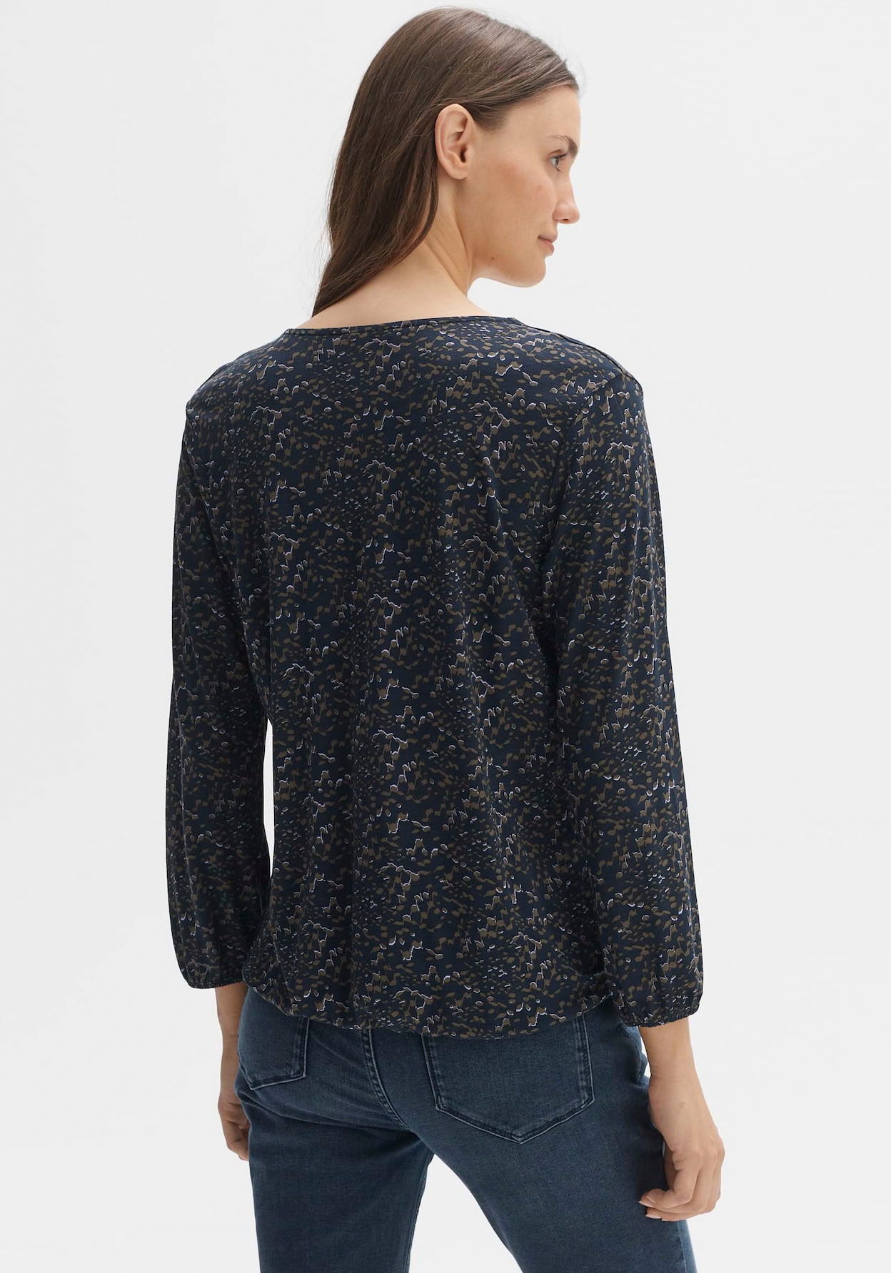 OPUS Print-Shirt »Sannah«, mit Allover-Print kaufen BAUR 