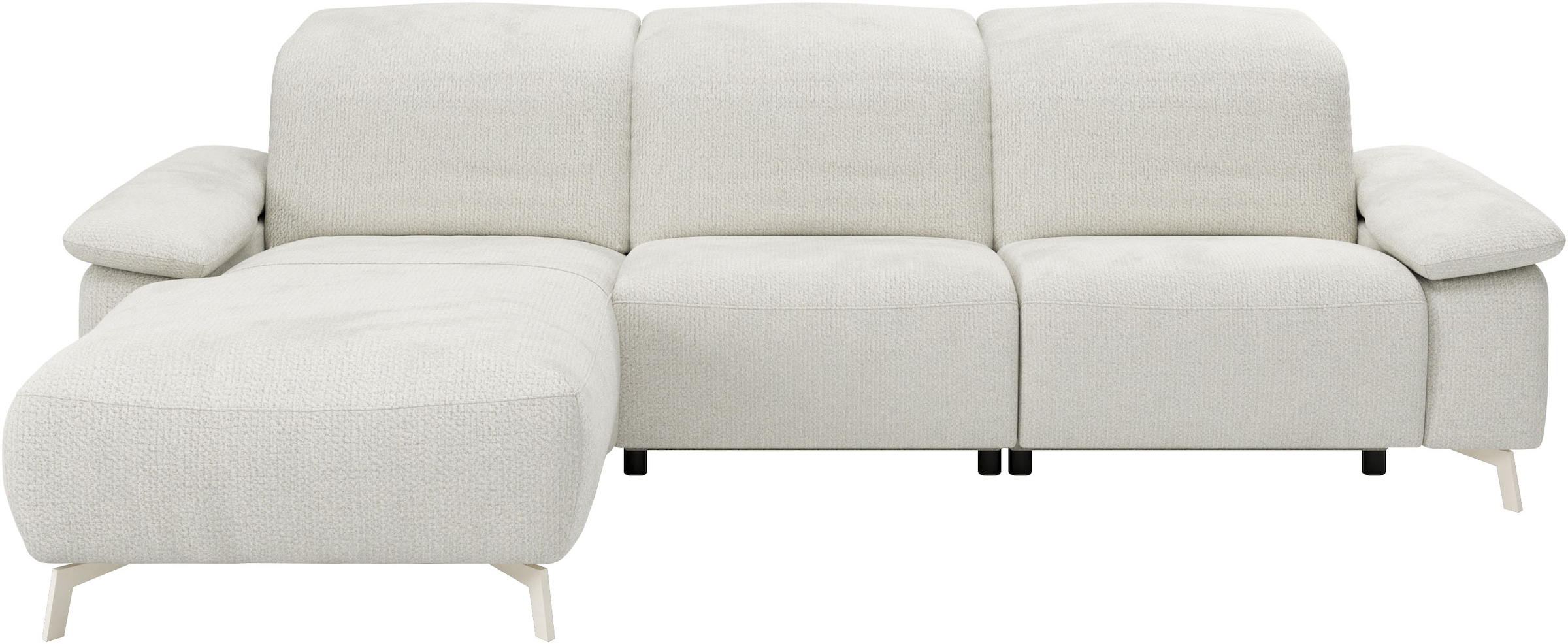 Musterring Ecksofa "MR 370, intelligenter Komfort im modernen Design" Optionale Relaxfunktion, flexible Kopfteile & klappbare Armlehnen