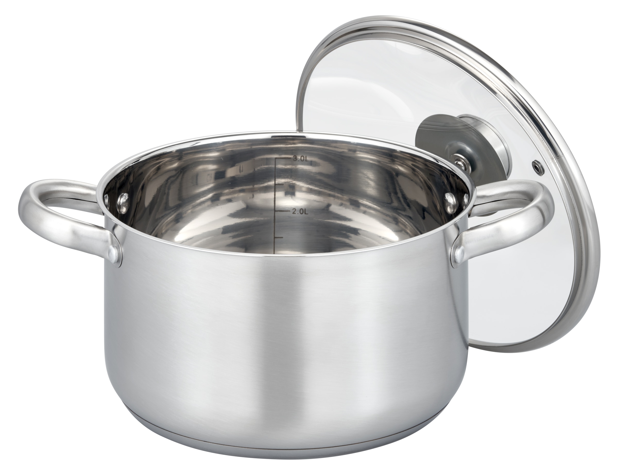 GSW Topf-Set »Toronto« Edelstahl Set, 15 Stk. tlg. mehrteiliges Kochtopf-Set aus Edelstahl inkl. praktischer Küchenhelfer