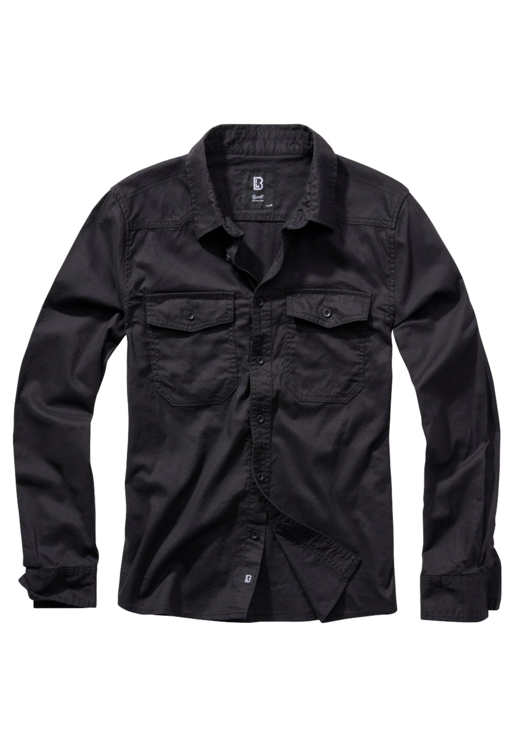 Brandit Langarm-Poloshirt "Brandit Herren Flanellshirt", (1 tlg.) günstig online kaufen