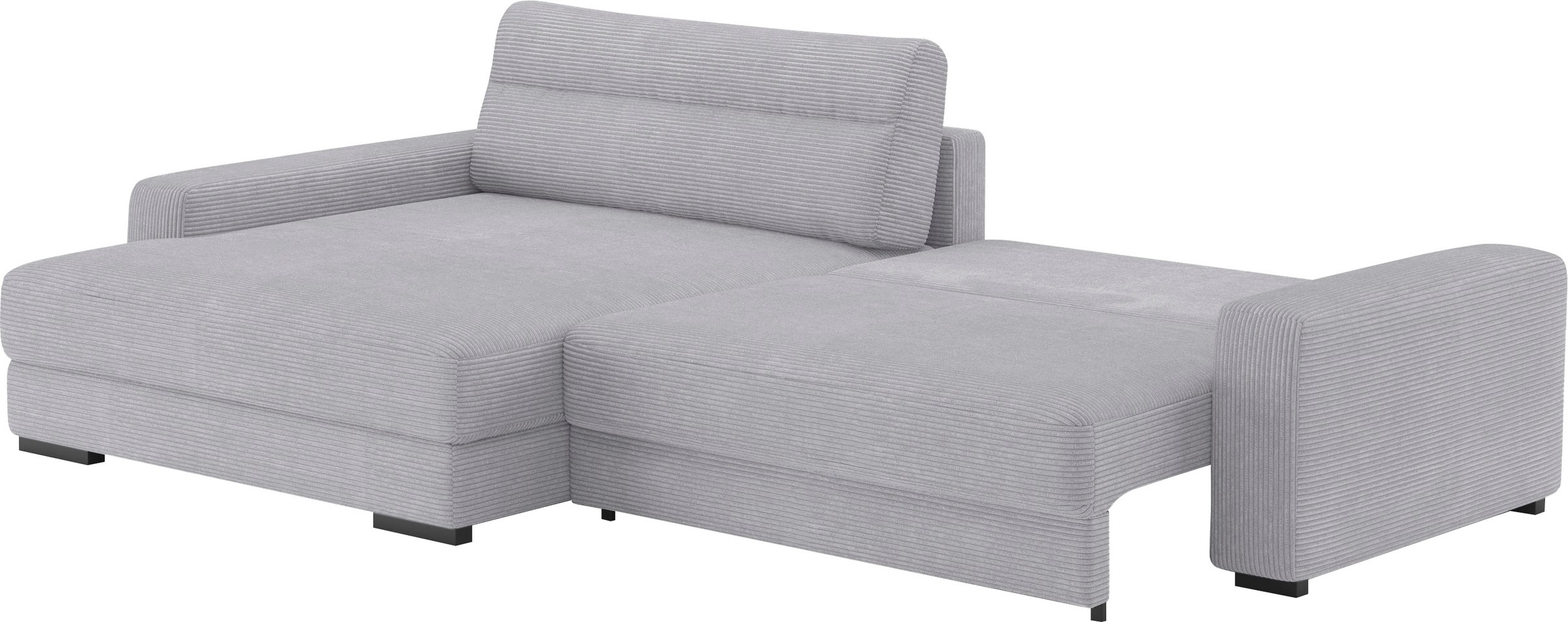 Mr. Couch Ecksofa »Marcello DuraFlex L-Form«, EasyBett, Bettkasten, Kaltschaumpolsterung, bis 140 kg belastbar