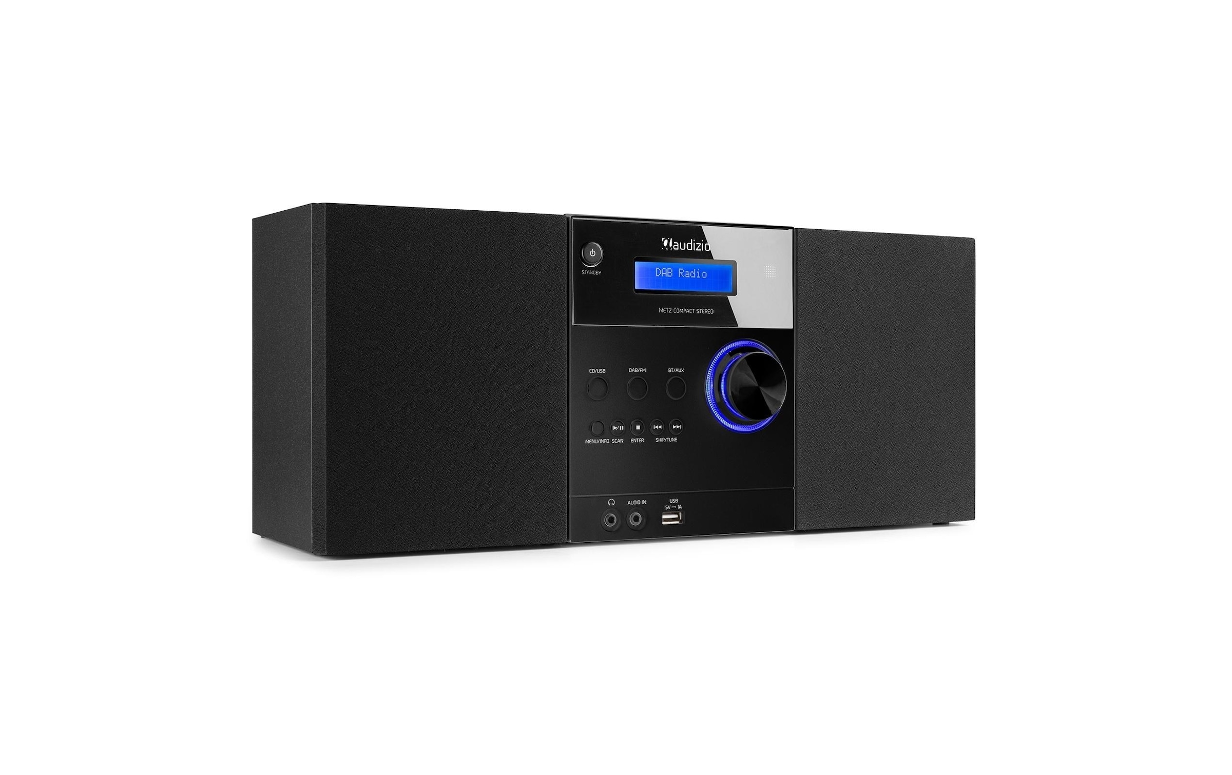 AUDIZIO Stereoanlage »Metz« ( Digitalradio (DAB+) | FM-Tuner 30 W)