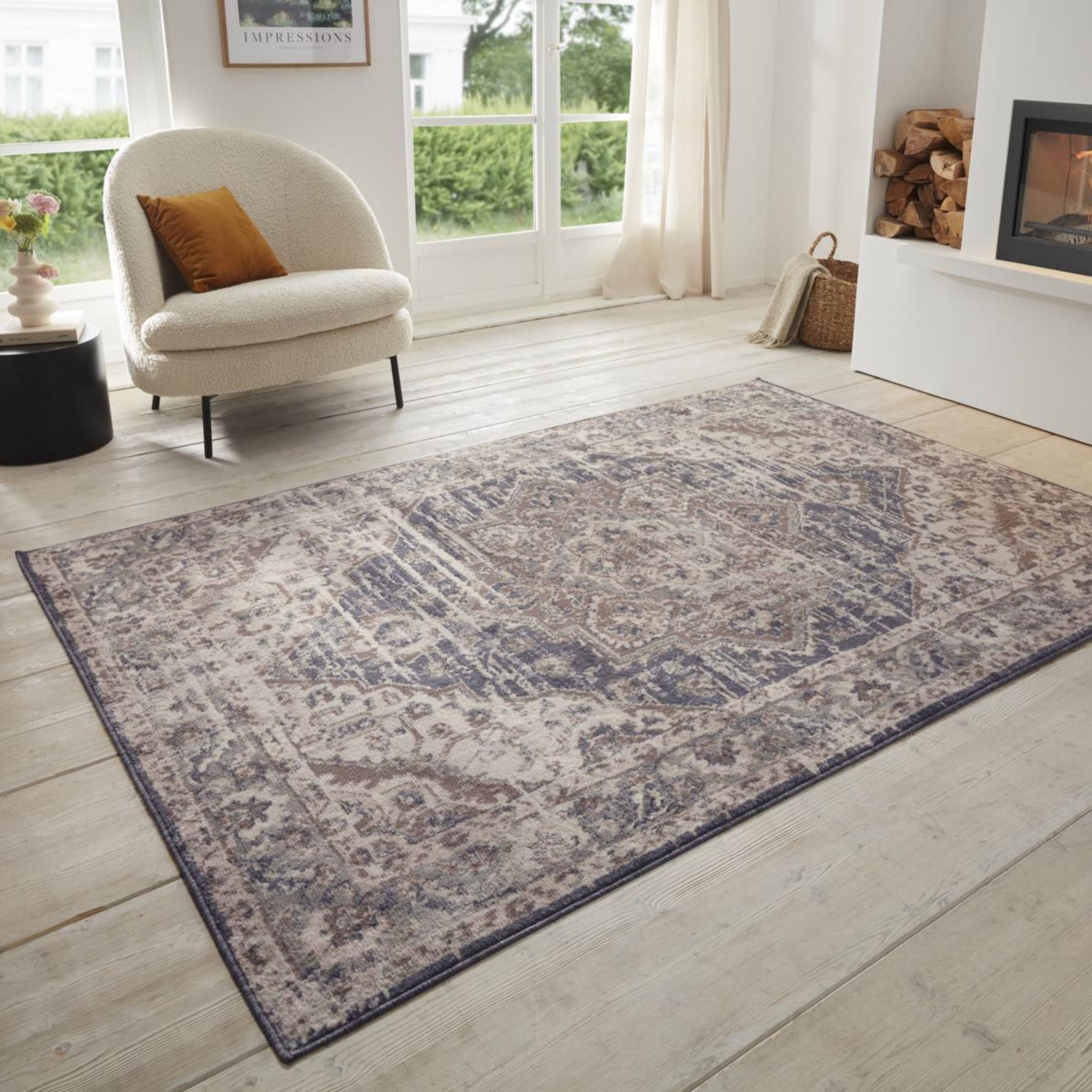 HANSE Home Teppich »Sand«, rechteckig, 8 mm Höhe, Kurzflor, Läufer, Orient, Vintage, Wohnzimmer, Schlafzimmer, Esszimmer