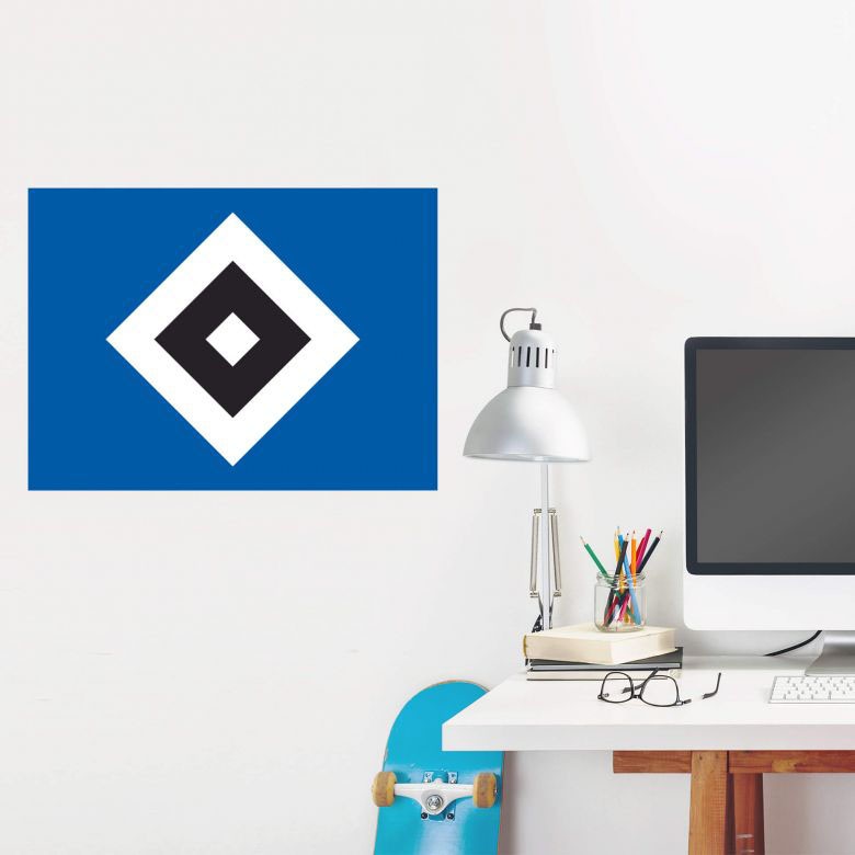 SV »Hamburger BAUR Wandtattoo Logo | HSV«, kaufen (1 Wall-Art St.)