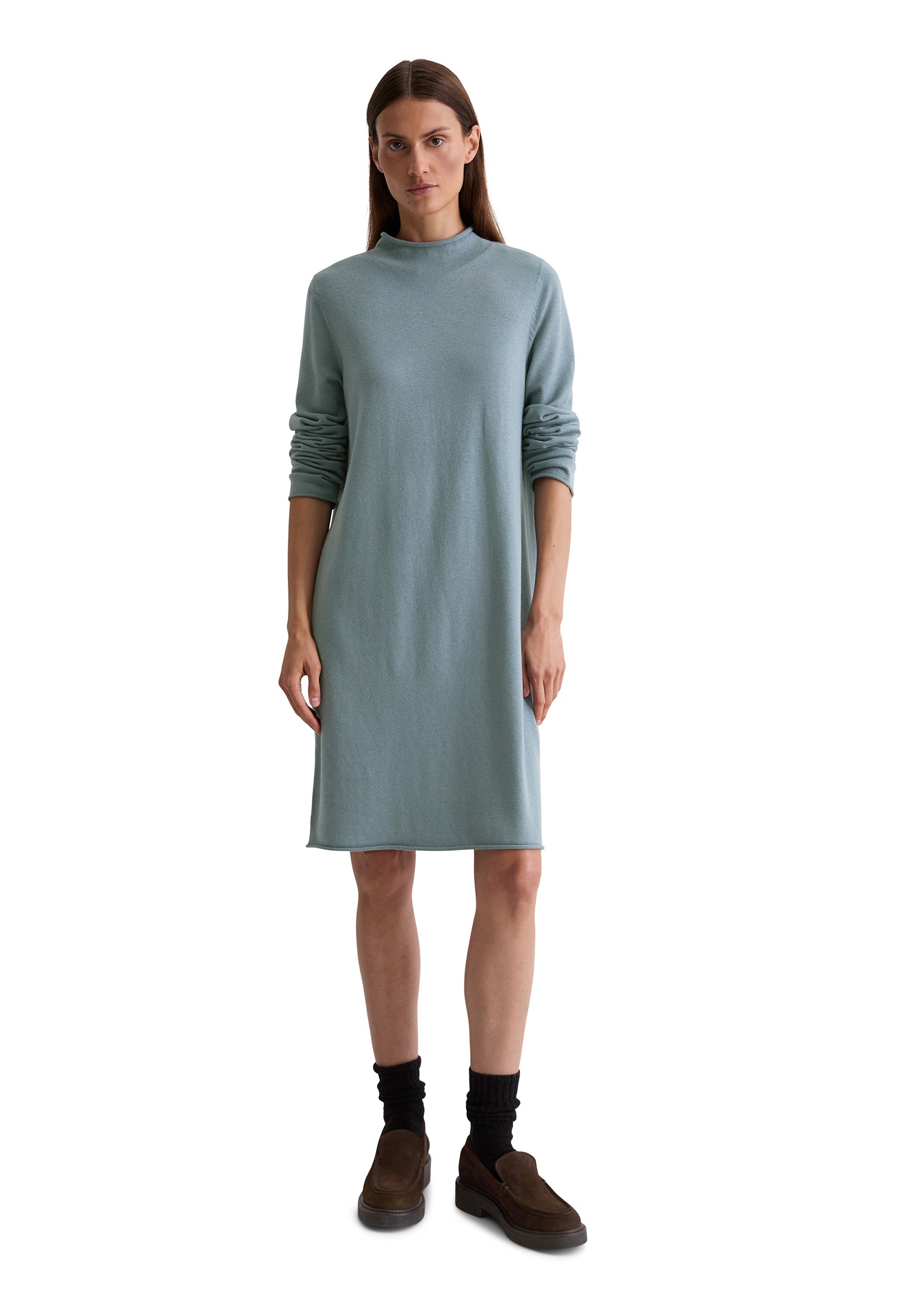 Marc O'Polo Strickkleid »aus edlem Schurwolle-Viskose-Mix«