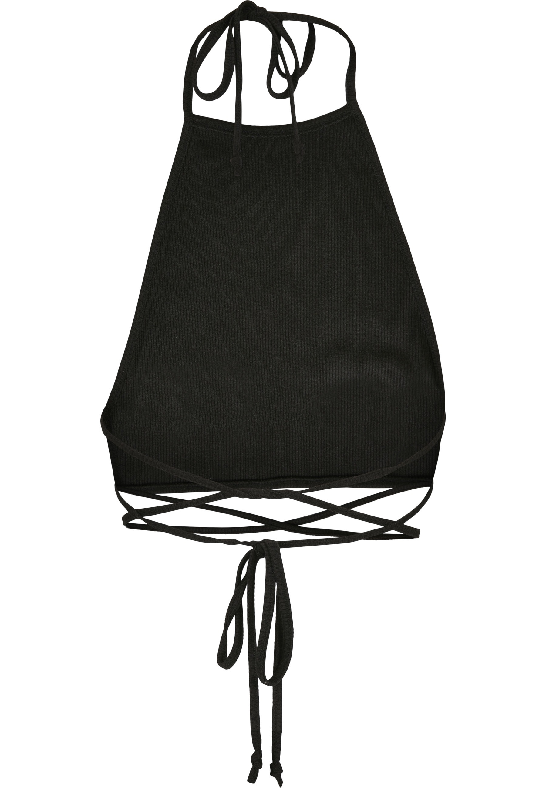 URBAN CLASSICS Tanktop "Urban Classics Damen Ladies Rib Trapeze Cropped Top günstig online kaufen