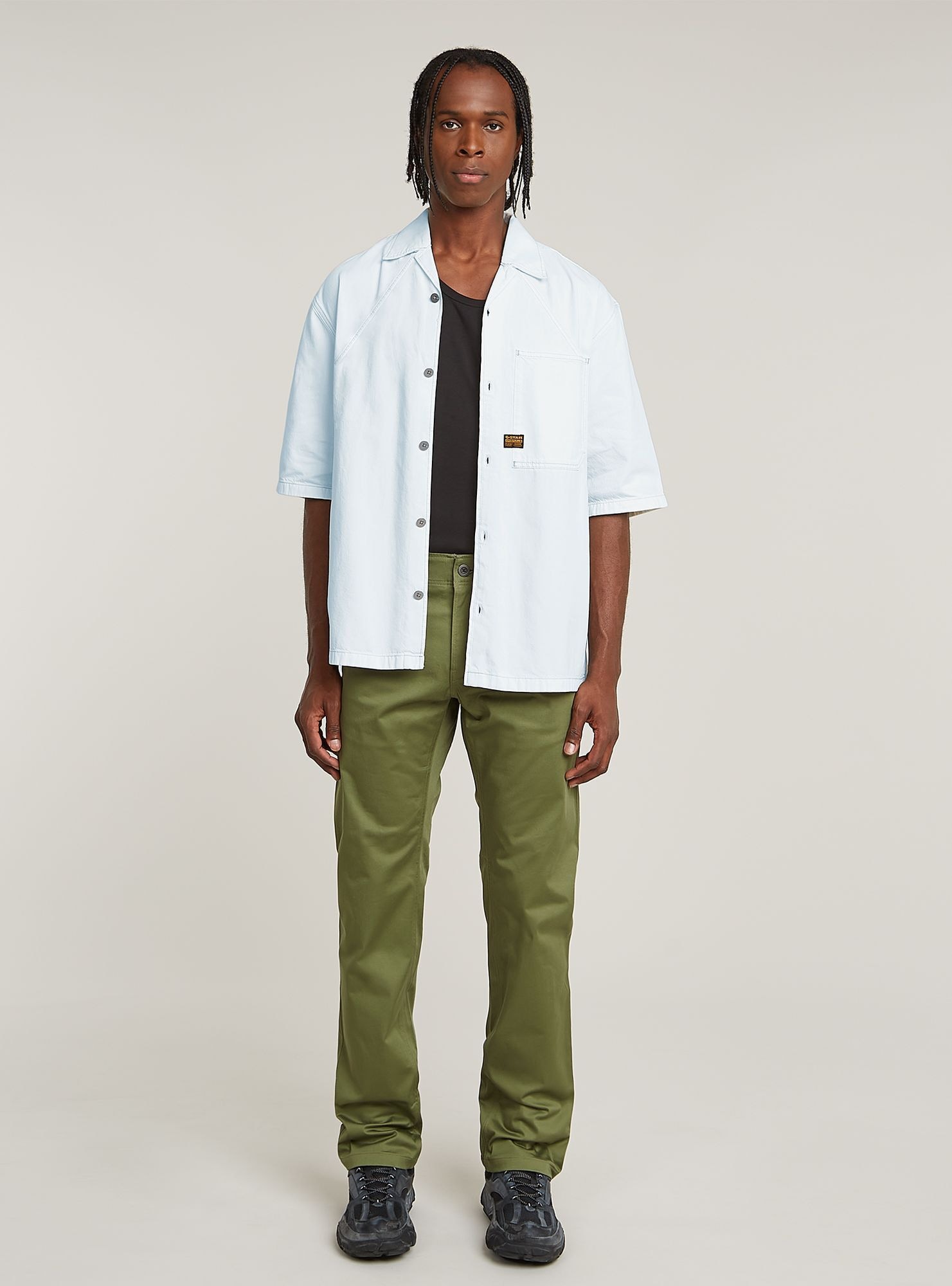 G-STAR Langarmshirt »Track Relaxed Hemd«