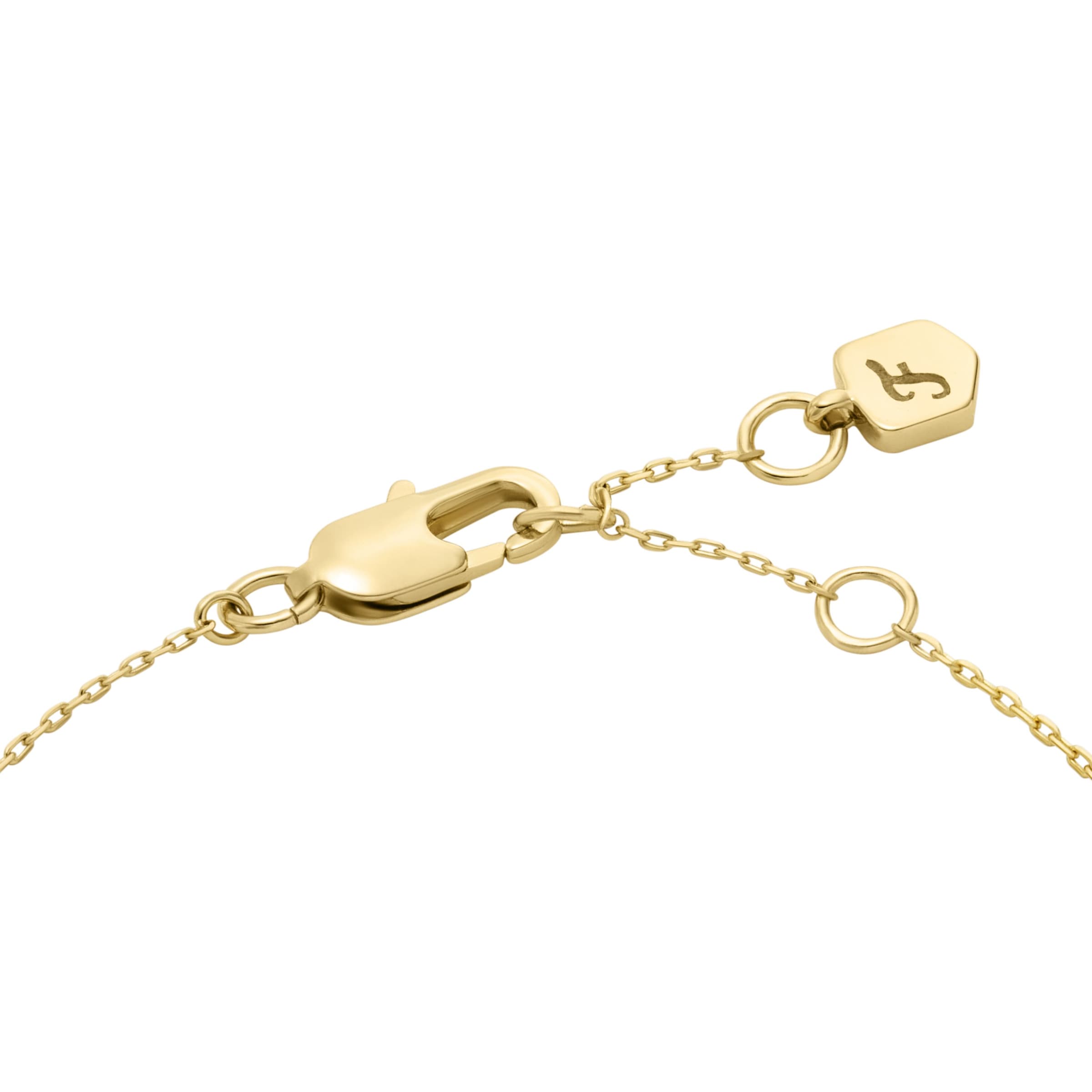 Fossil Armband »Schmuck Geschenk Metall ELLIS, JA7288710«, mit Zirkonia (synth.)
