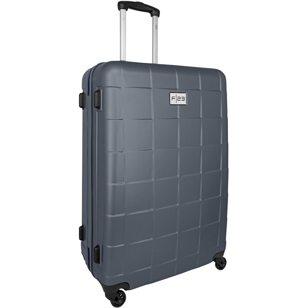 F23™ Hartschalen-Trolley »Wave 3.0, 78 cm, stahlblau«, 4 Rollen