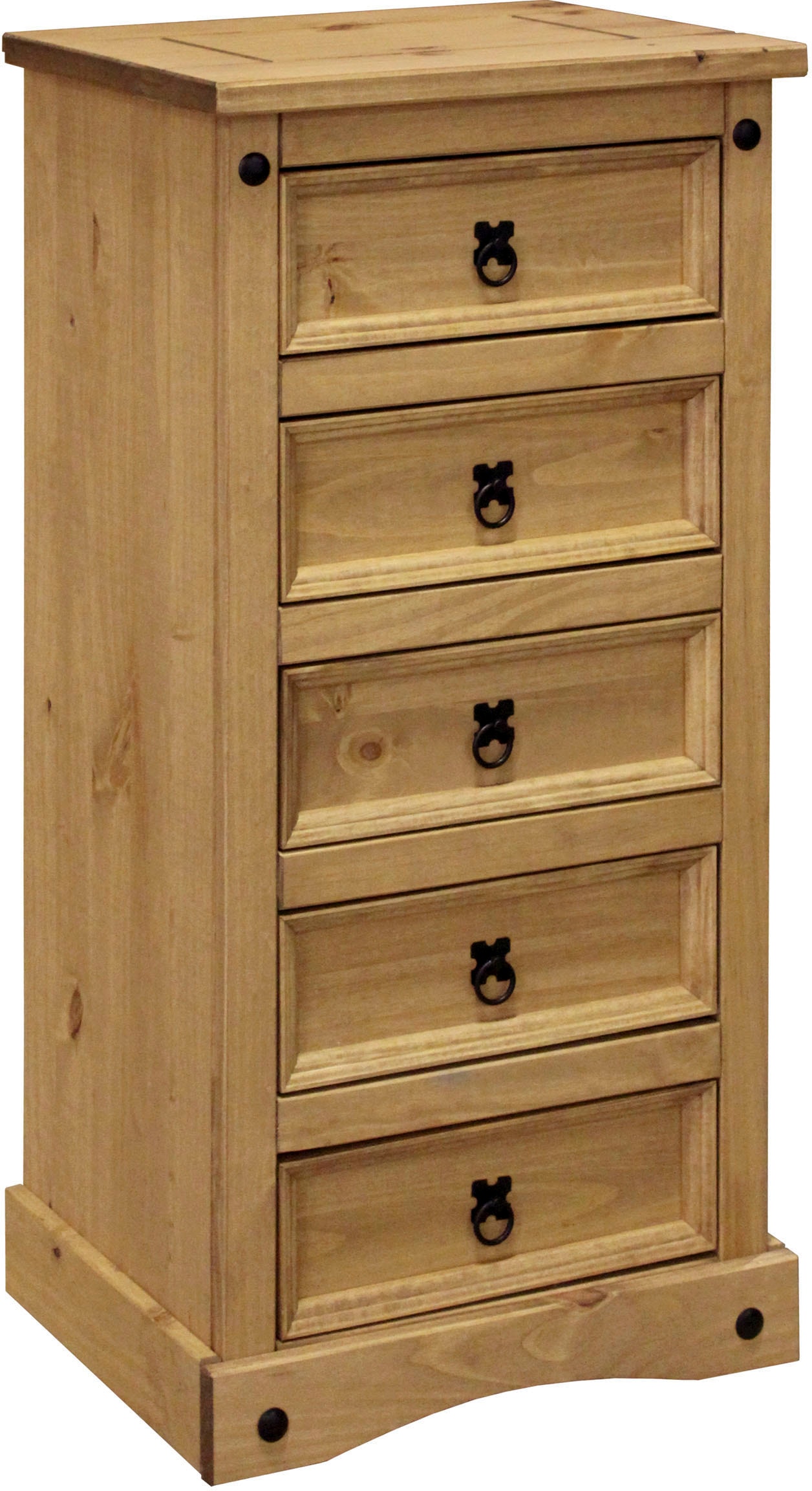 Home affaire Kommode, (1 St.), Holzoberfläche honigfarbend gewachst