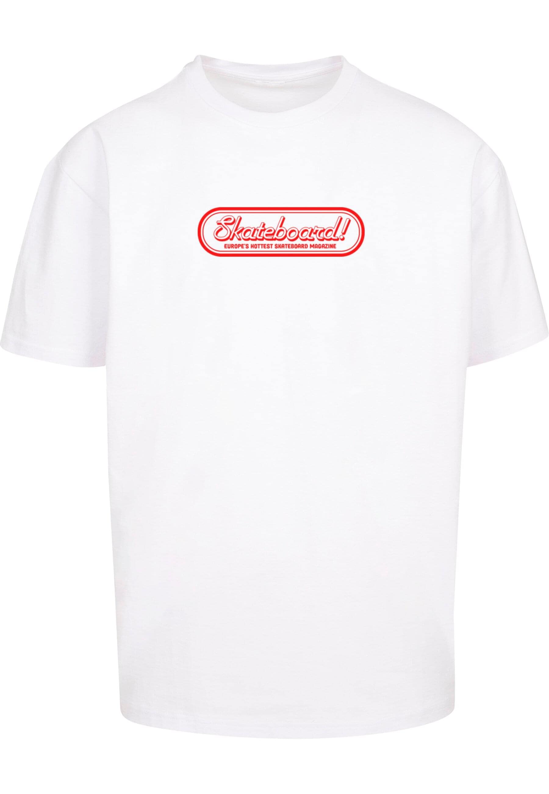 Merchcode T-Shirt "Merchcode The Skateboard Magazin Logo Oversize Tee" 1 St günstig online kaufen