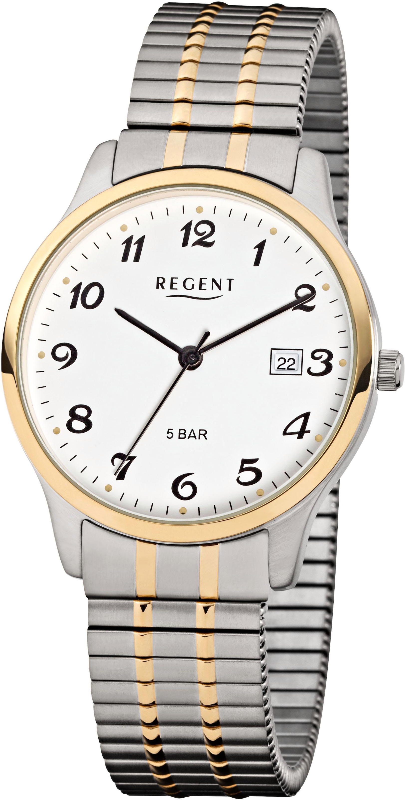 Black Friday Regent Quarzuhr »1751.41.99, F877«, mit Zugband | BAUR