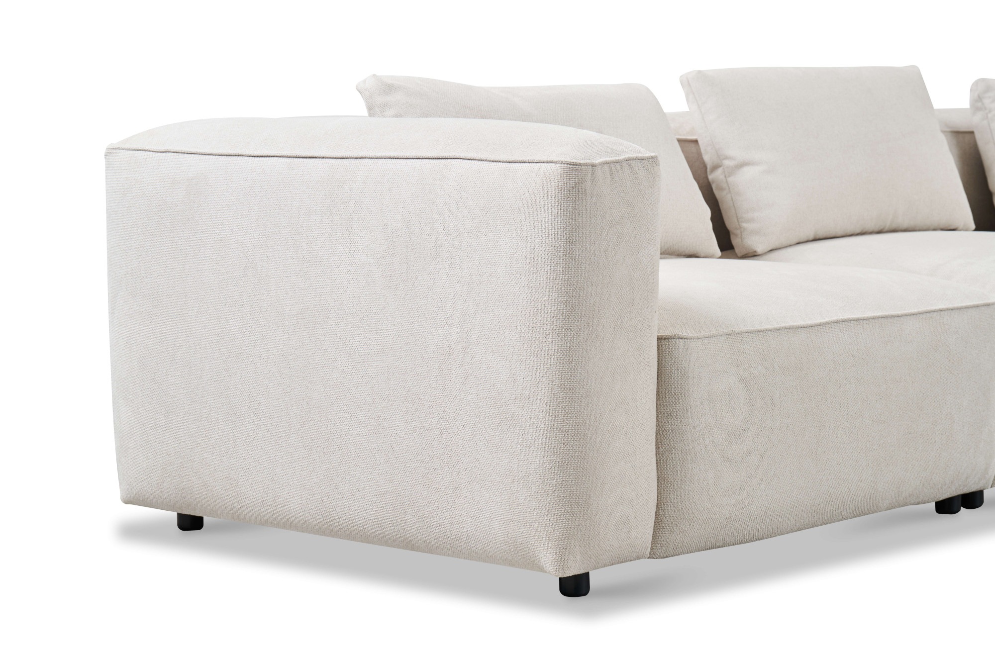 andas Ecksofa »Tvinnet«, Breite 317 cm, extra tiefe Sitzfläche, kubisches Sitzvergnügen