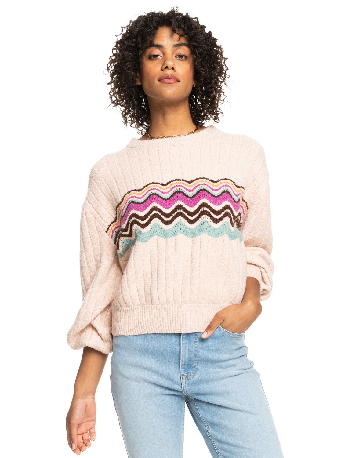 Roxy Sweatshirt "Pop Again" günstig online kaufen