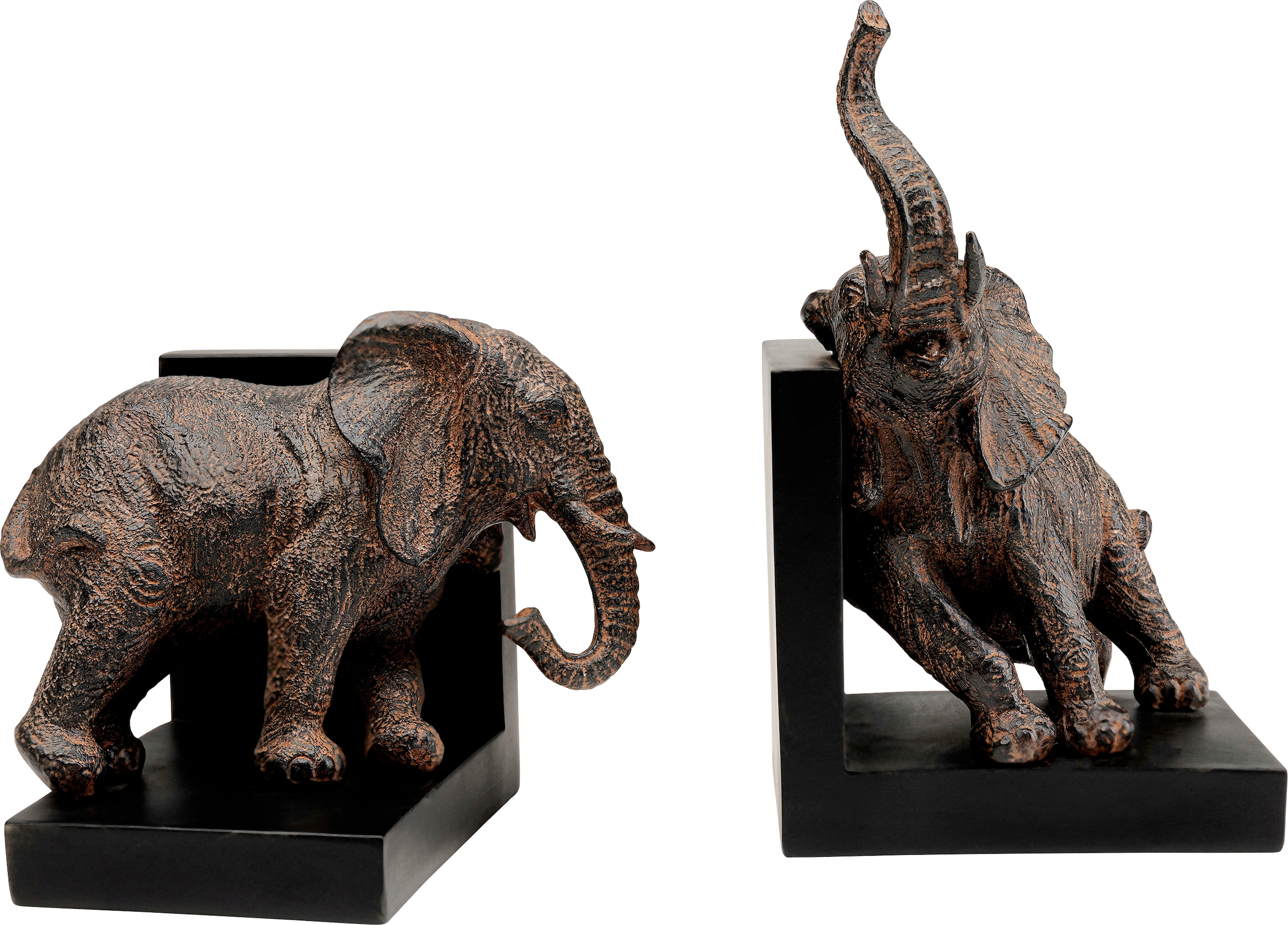 Kare Design Buchstütze »Elephants 42« aus Polyresin