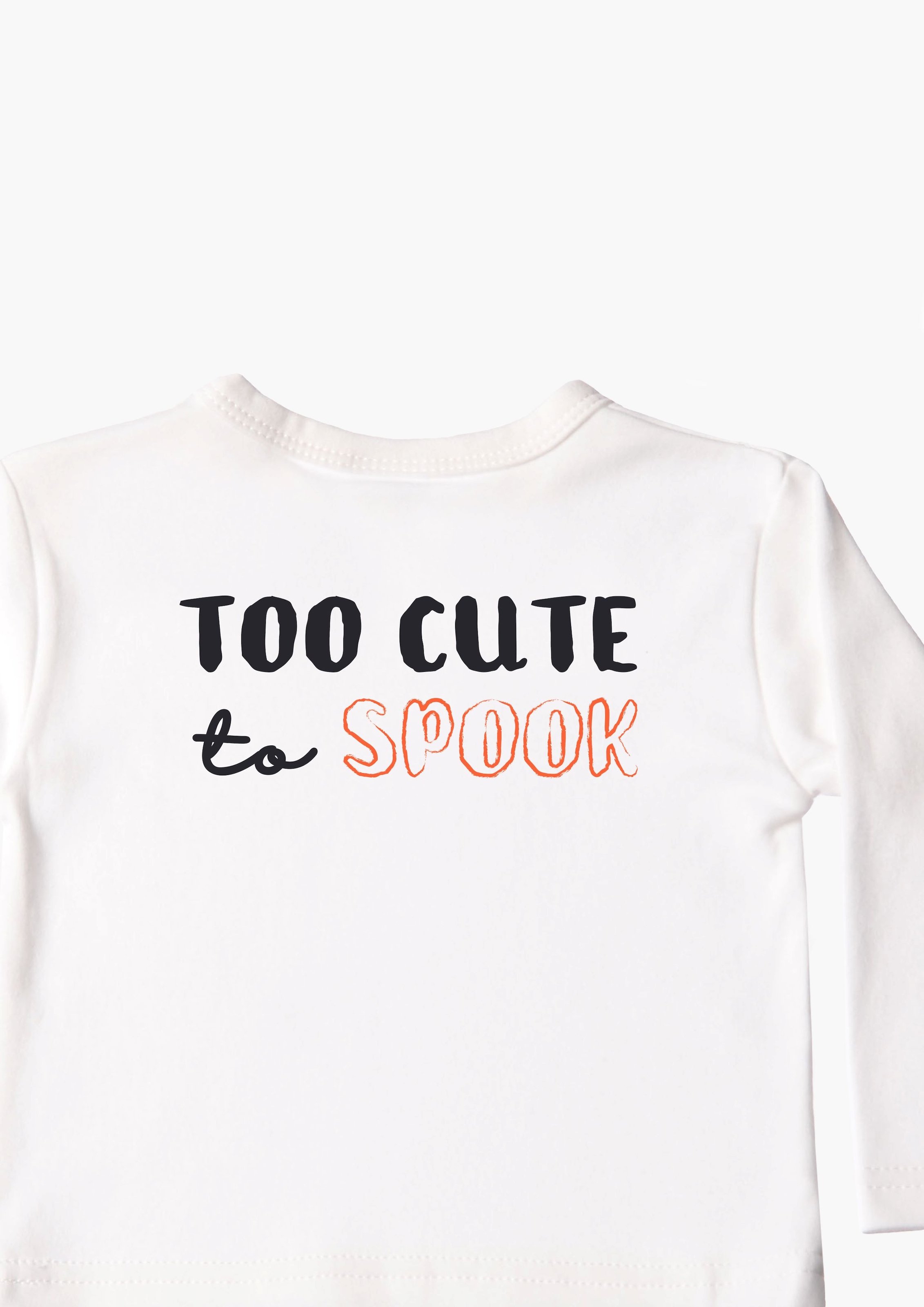 Liliput »Too To kaufen Schulter Cute BAUR der Backprint Langarmshirt | auf Spook«, mit und Druckknöpfen online