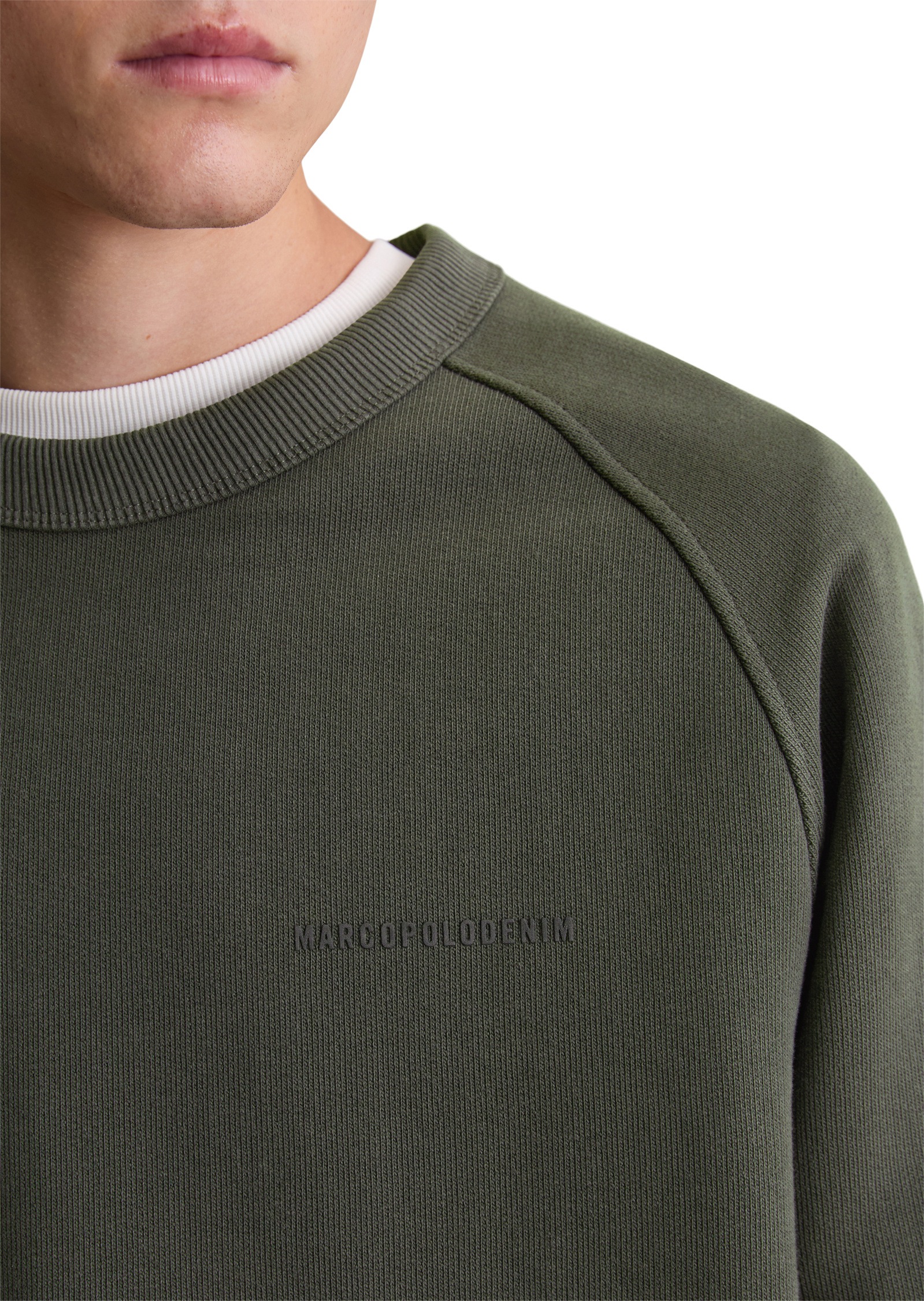 Marc O'Polo DENIM Sweatshirt »aus schwerer, strukturierter Qualität«