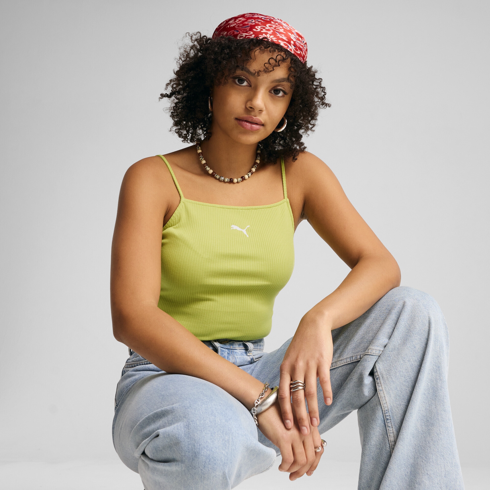 PUMA Tanktop »WARDROBE ESS Geripptes Tanktop Damen«