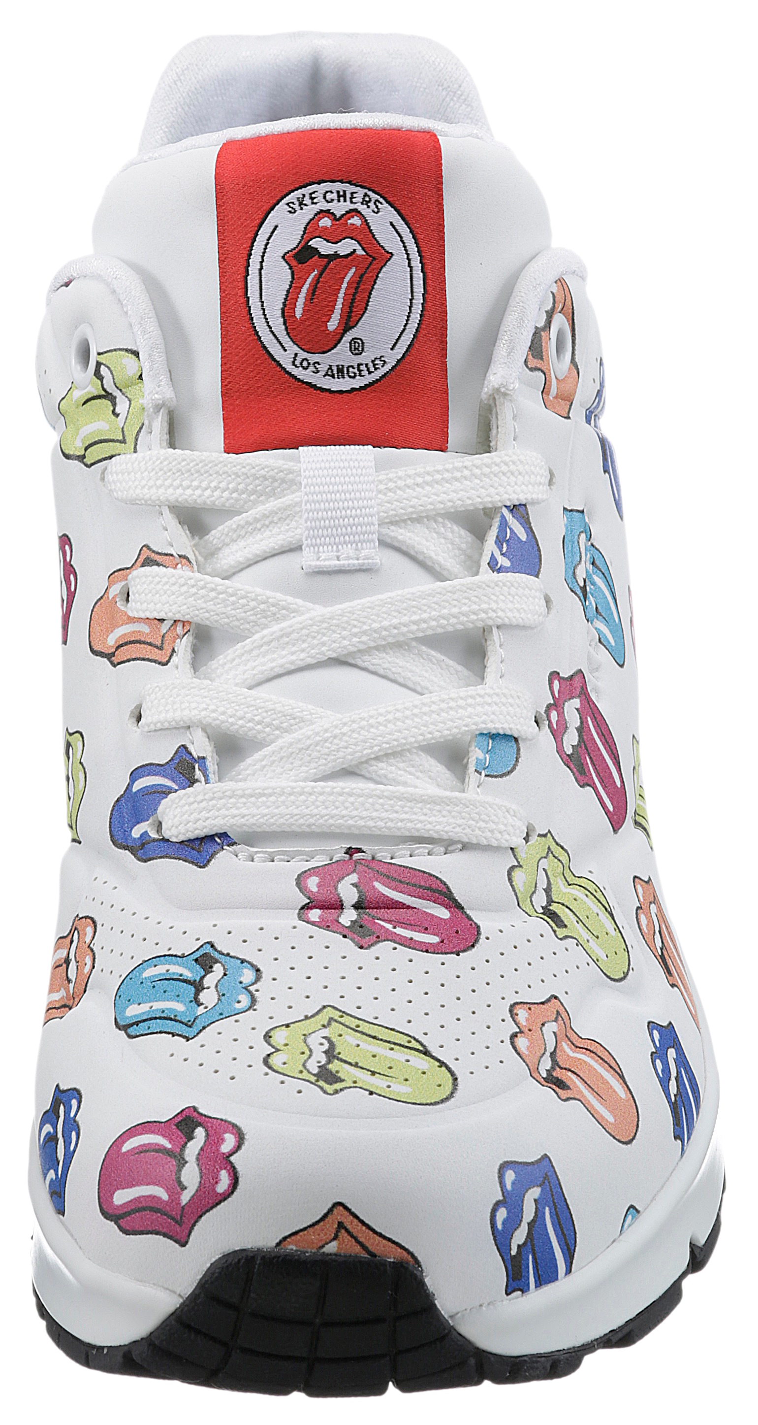 Skechers Sneaker »UNO - SAY IT LOUD ROLLING STONES«, mit coolem Print, Freizeitschuh, Halbschuh, Schnürschuh