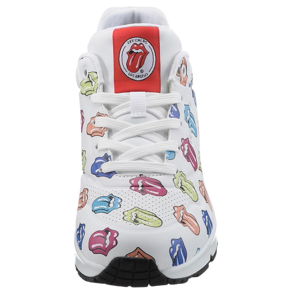 Skechers Sneaker »UNO - SAY IT LOUD«, mit coolem Print, Freizeitschuh, Halbschuh, Schnürschuh