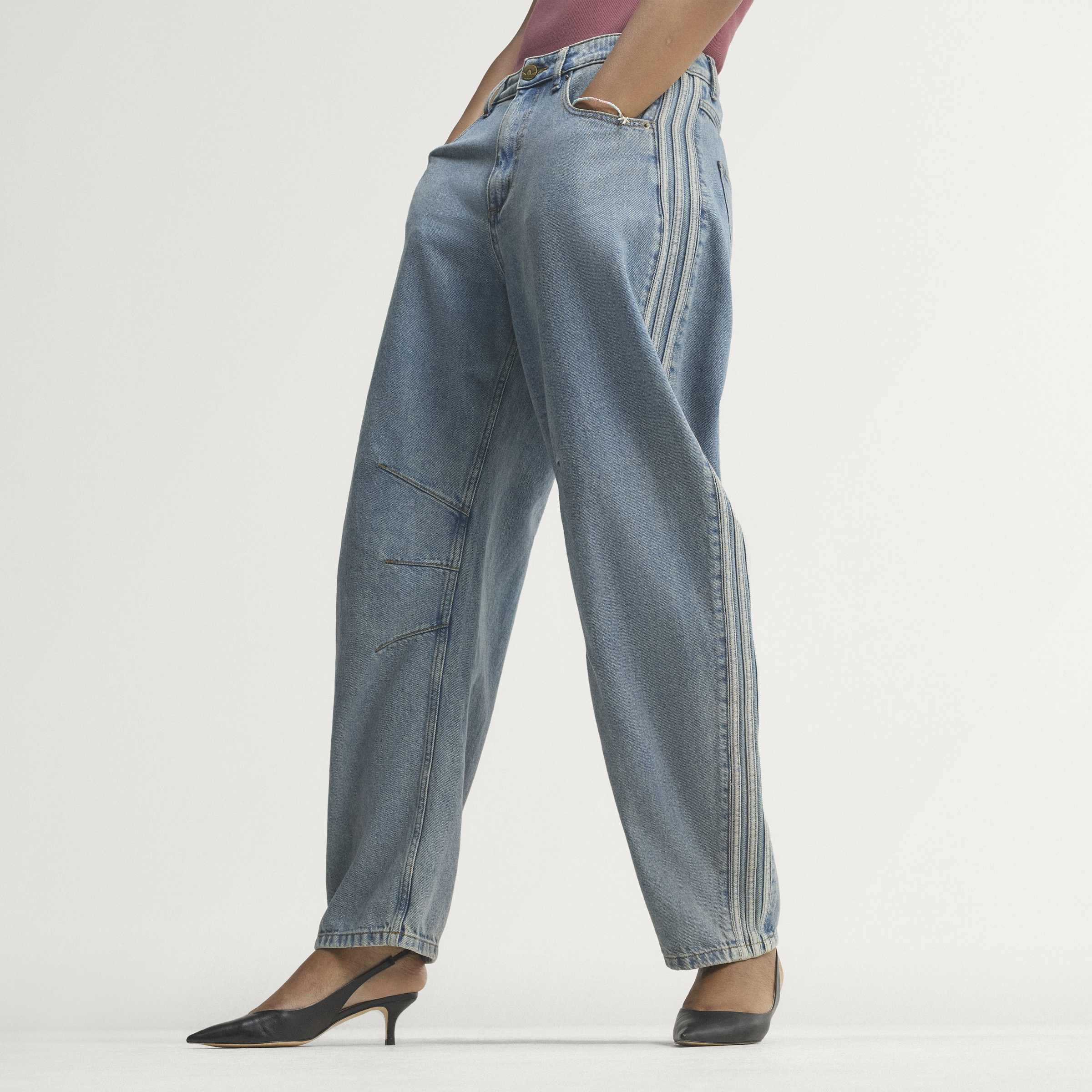 adidas Originals Loose-fit-Jeans ", HOHER BUND"