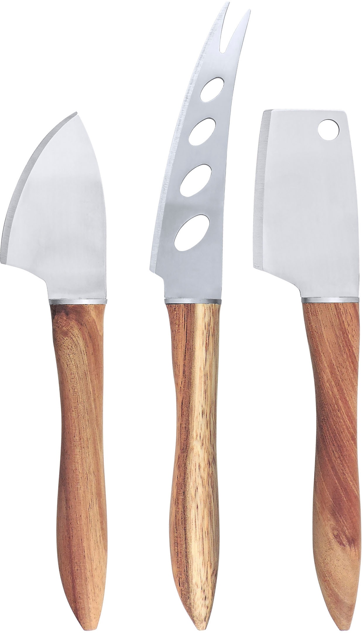 SWISSMAR Käsemesser "Set: 3-teilig" Hackmesser, Käse-, Parmesan-Käsemesser, günstig online kaufen