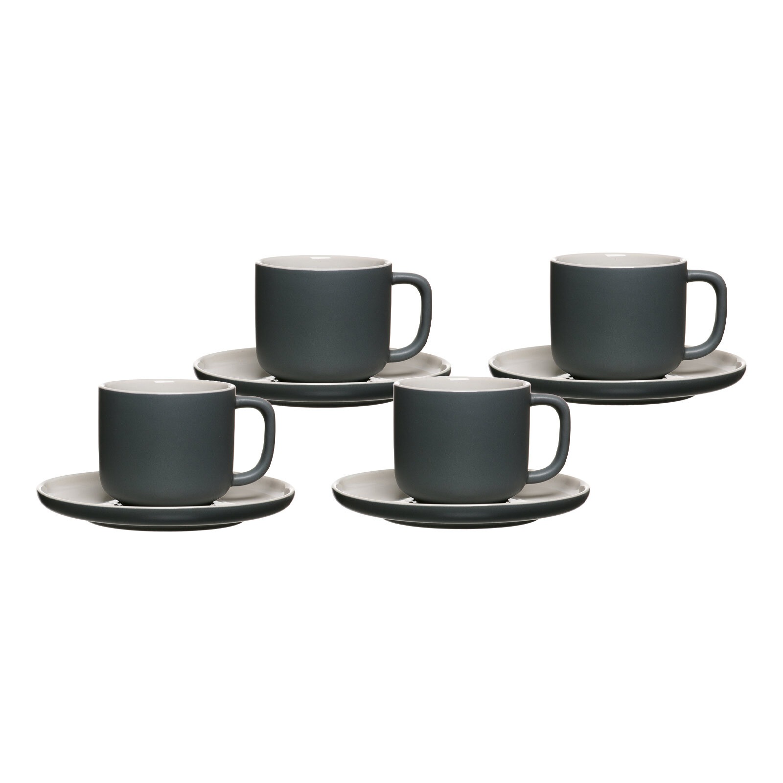 Ritzenhoff & Breker Tasse »Kaffeetassen mit Untertassen Jasper 240 ml 4er Set«