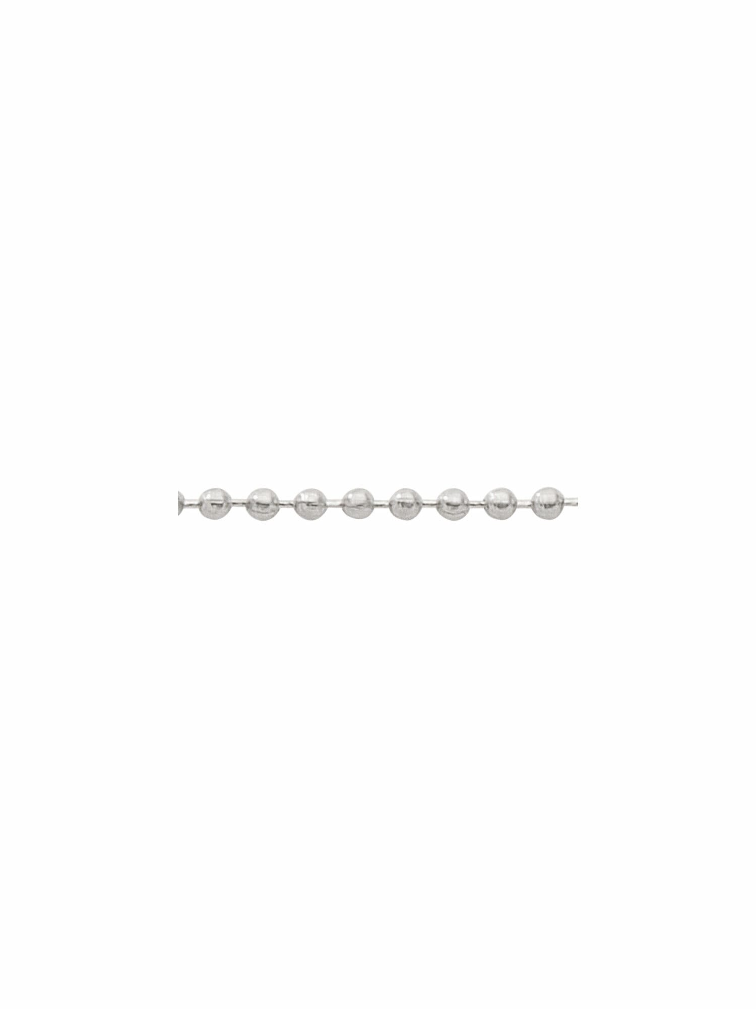Silberkette »925 Silber Kugel Halskette Ø 2 mm«, Silberschmuck für Damen