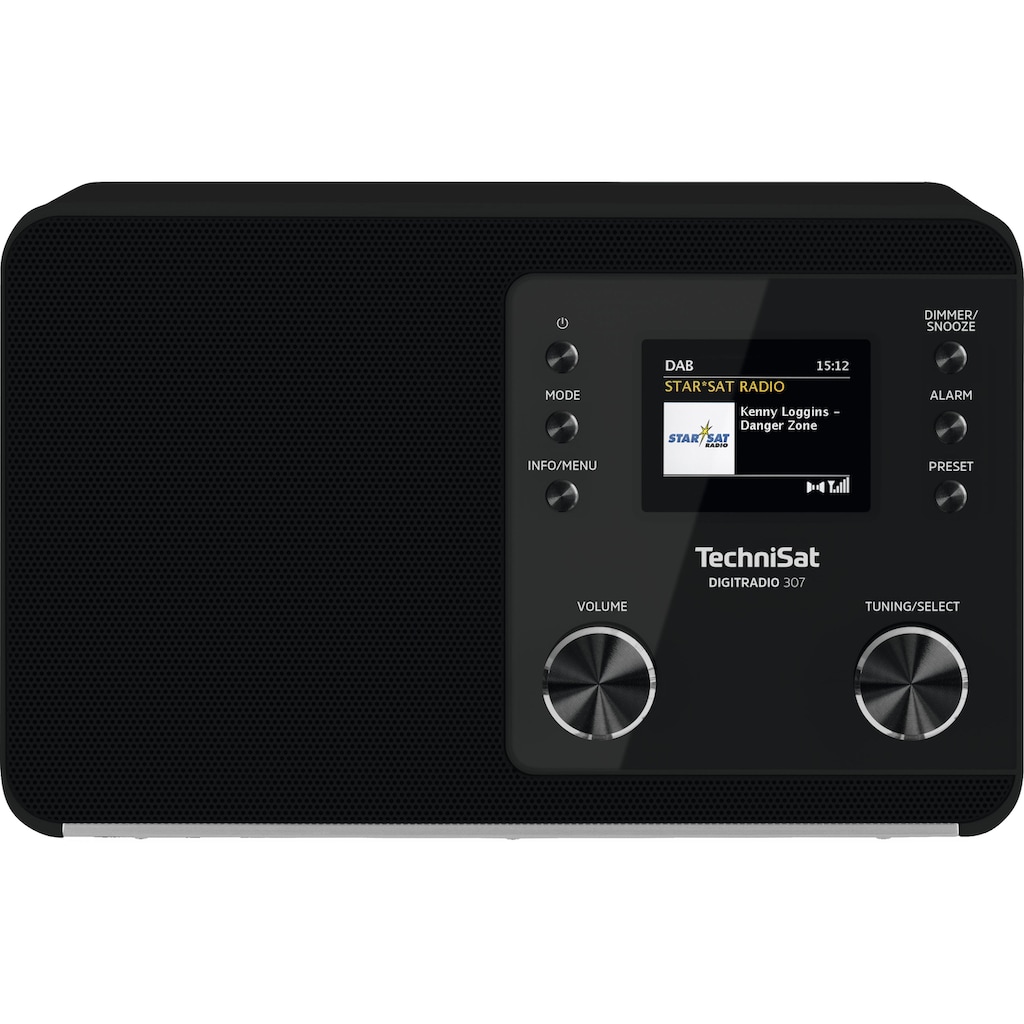 TechniSat Digitalradio (DAB+) »Digitradio 307«, (WLAN UKW mit RDS-Digitalradio (DAB+) 5 W)